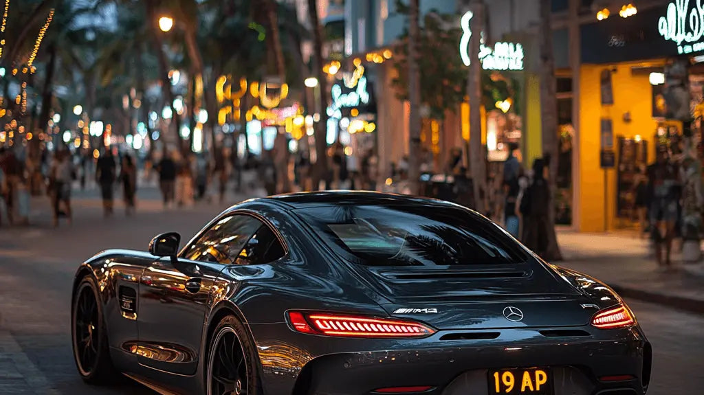 Customizable Black Floor Mats For Mercedes-Benz AMG | AutoWin