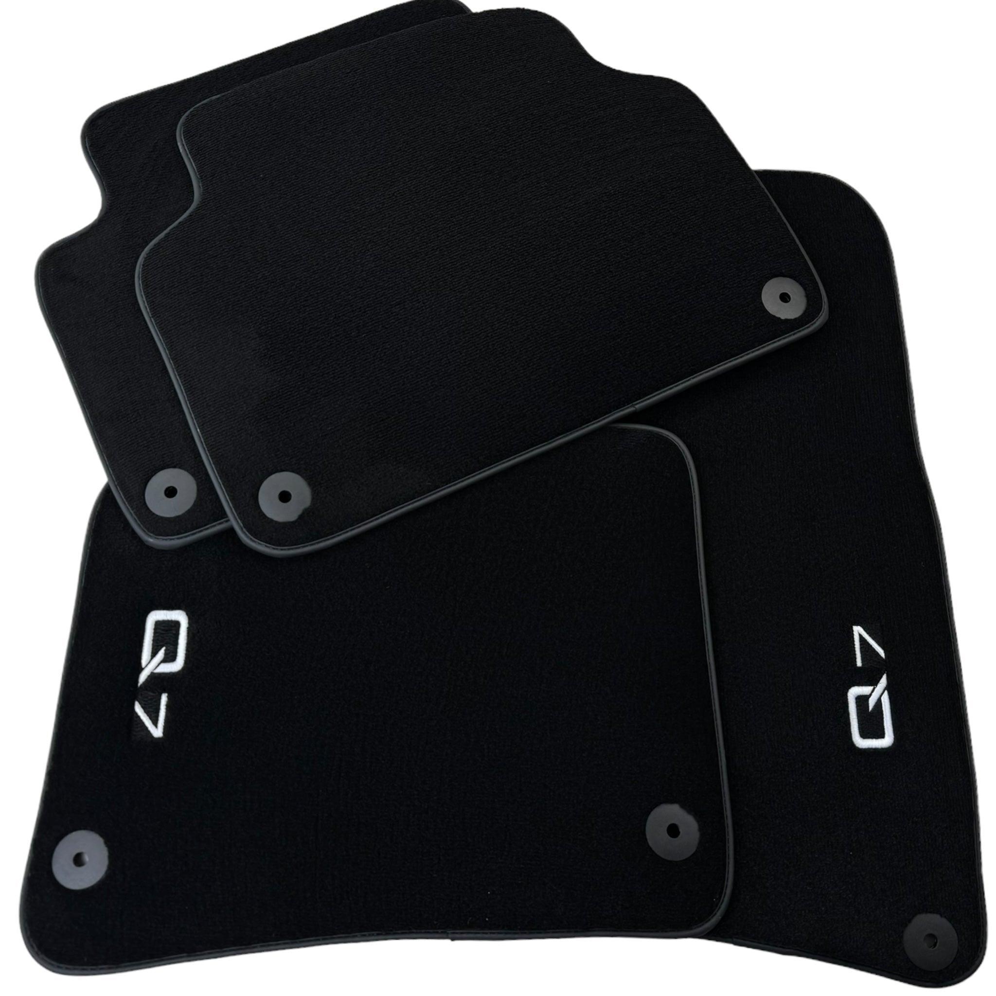 Black Floor Mats for Audi Q7 4M (2015-2019) - AutoWin