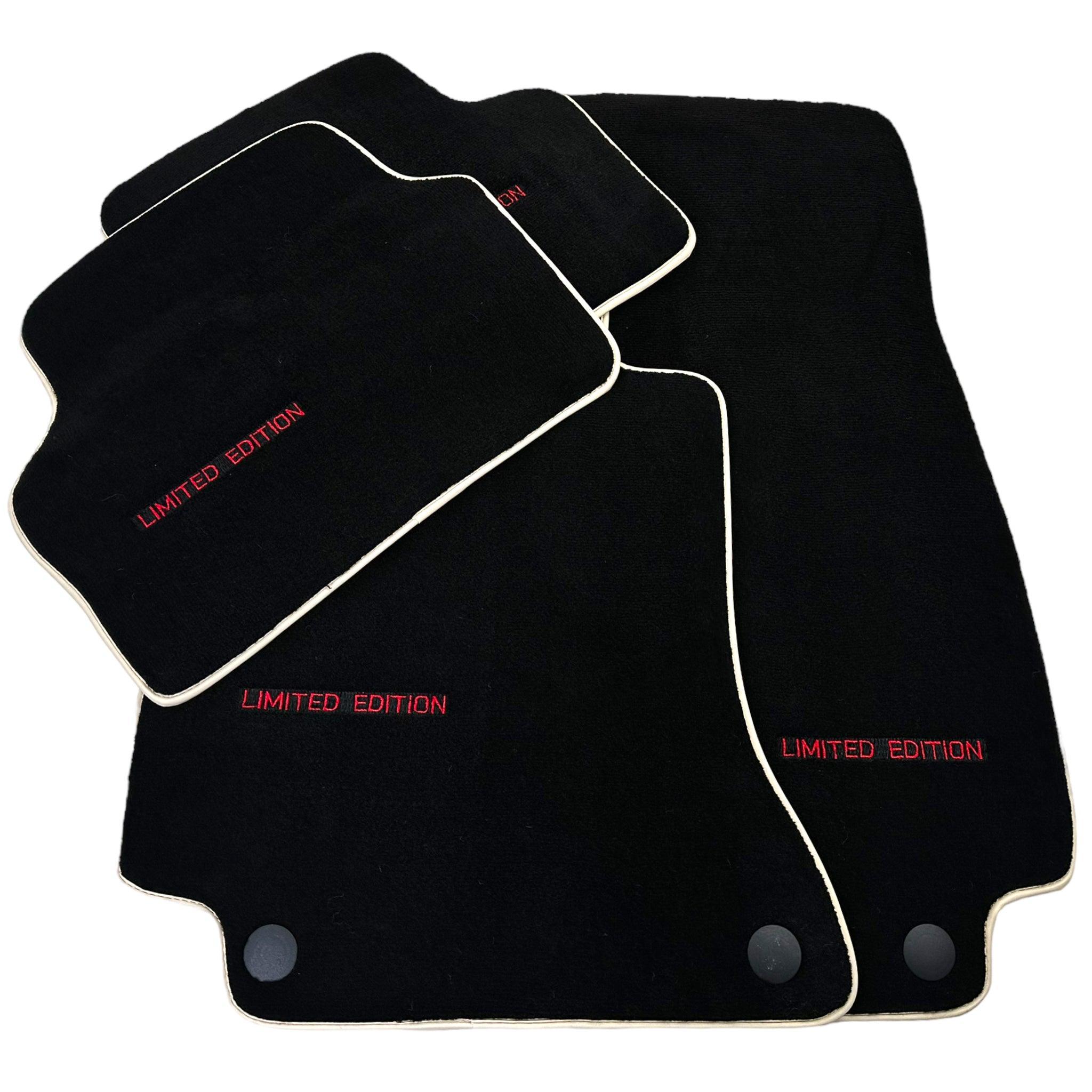 Black Floor Mats for Mercedes Benz E-Class S212 Estate Facelift (2013-2016) | Limited Edition - AutoWin