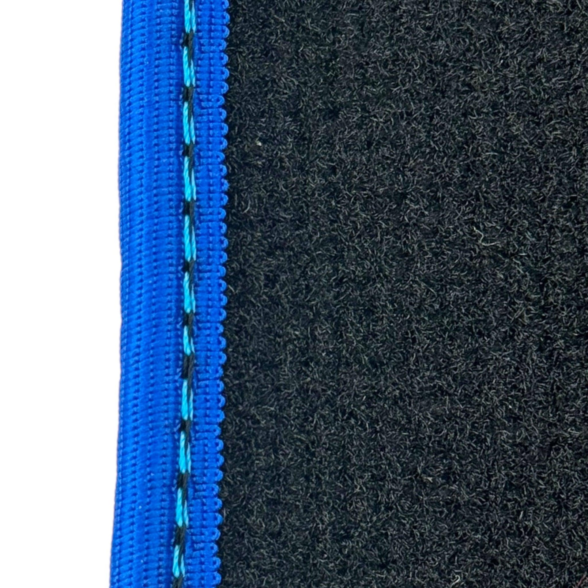 Floor Mats for Ferrari Purosangue with Blue Trim | Italian Edition - AutoWin