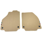 Beige Floor Mats for Ferrari 488 GTB (2016-2022) | Italian Edition - AutoWin