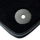 Black Floor Mats for Audi R8 (2015-2024) with Black Trim - AutoWin