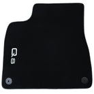 Black Floor Mats for Audi Q8 e-tron Sportback (2023-2025) - AutoWin