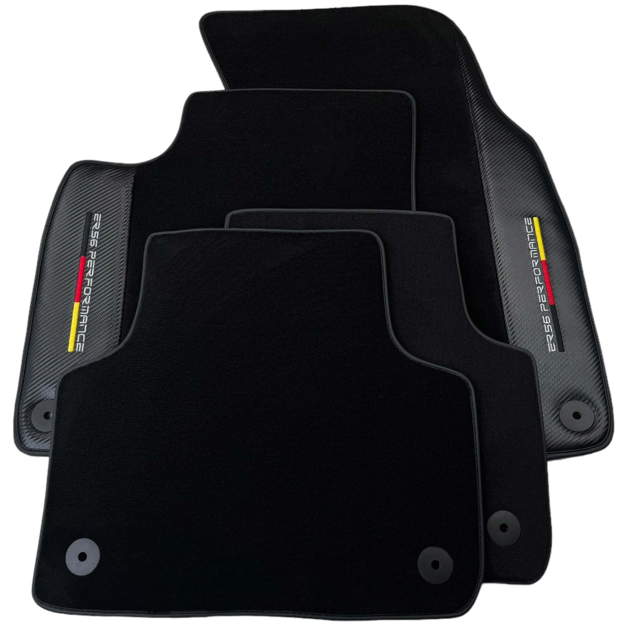 Black Floor Mats for A6 - C8 Avant (2018-2023) | ER56 Performance - AutoWin