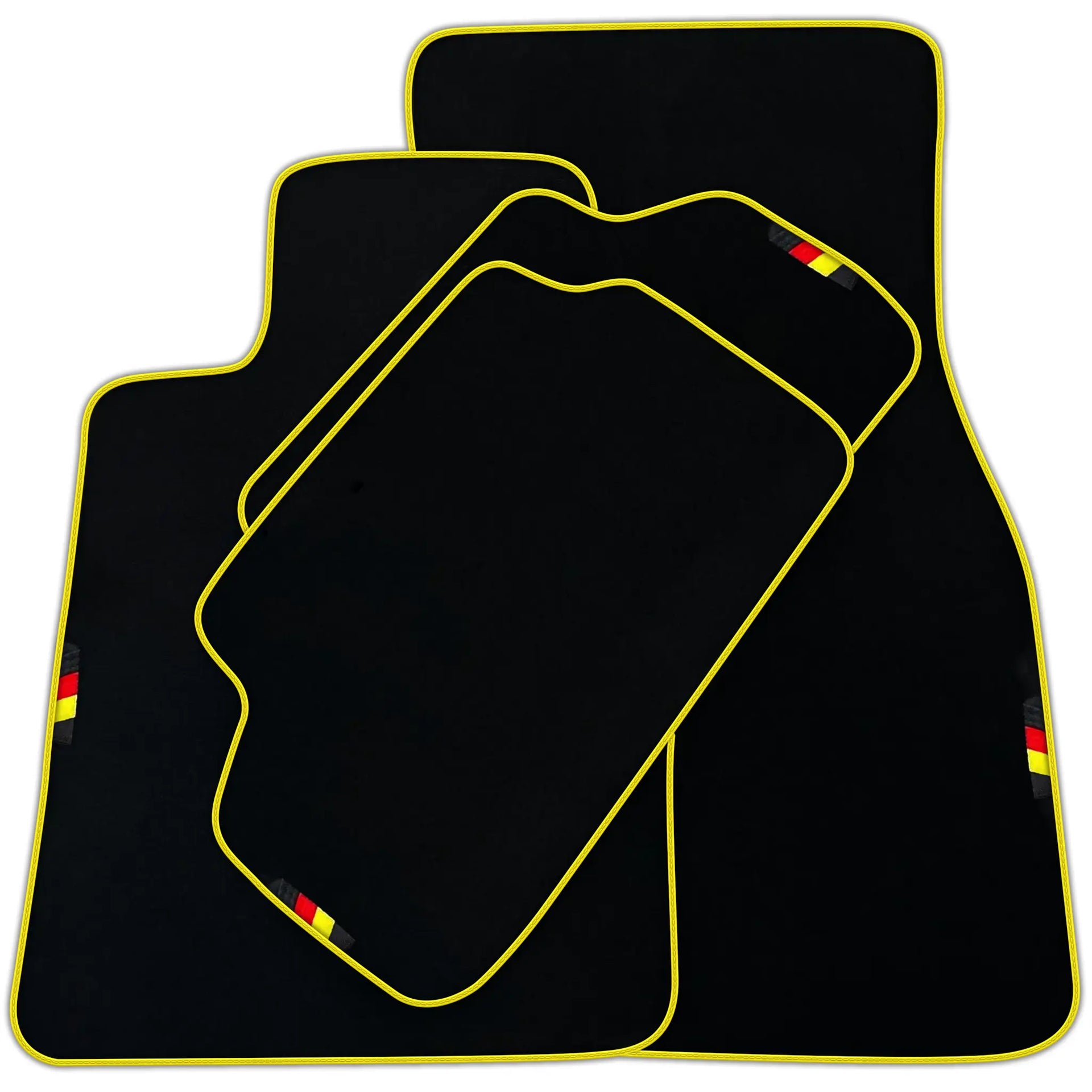 Black Floor Mats For BMW 1 Series E81 Germany Edition | Various Trim Colors