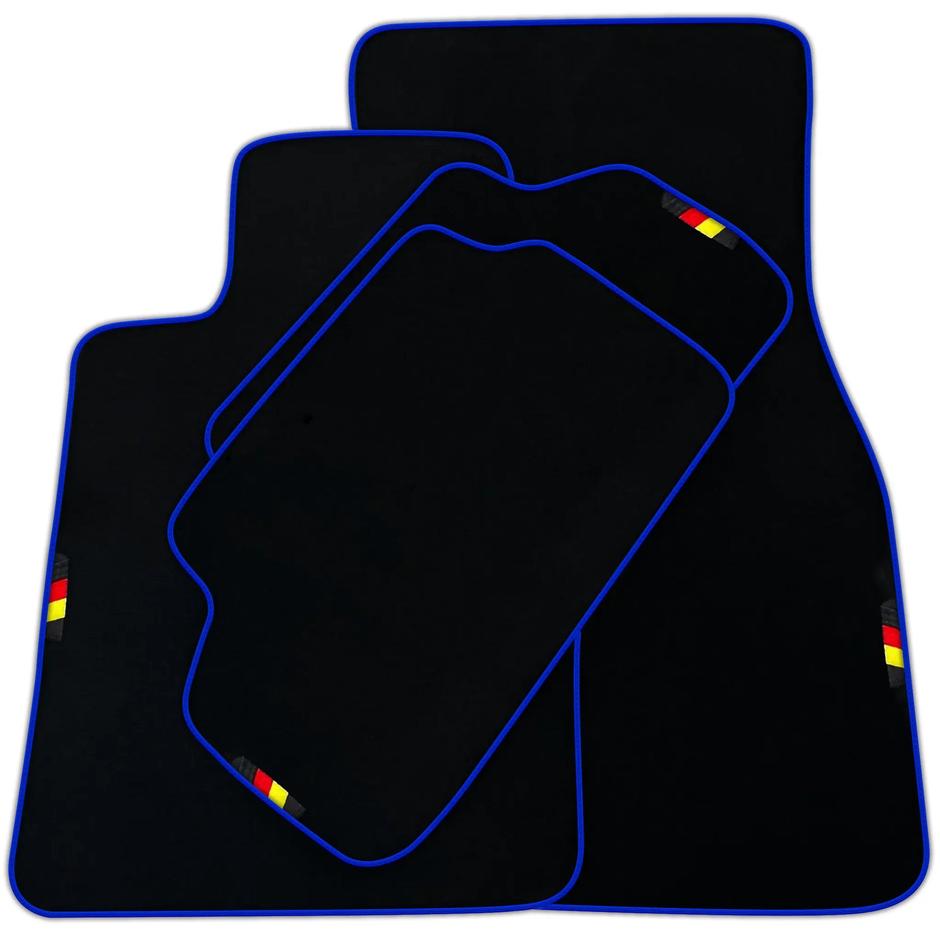 Black Floor Mats For BMW 5 Series F11 Germany Edition | Various Trim Colors