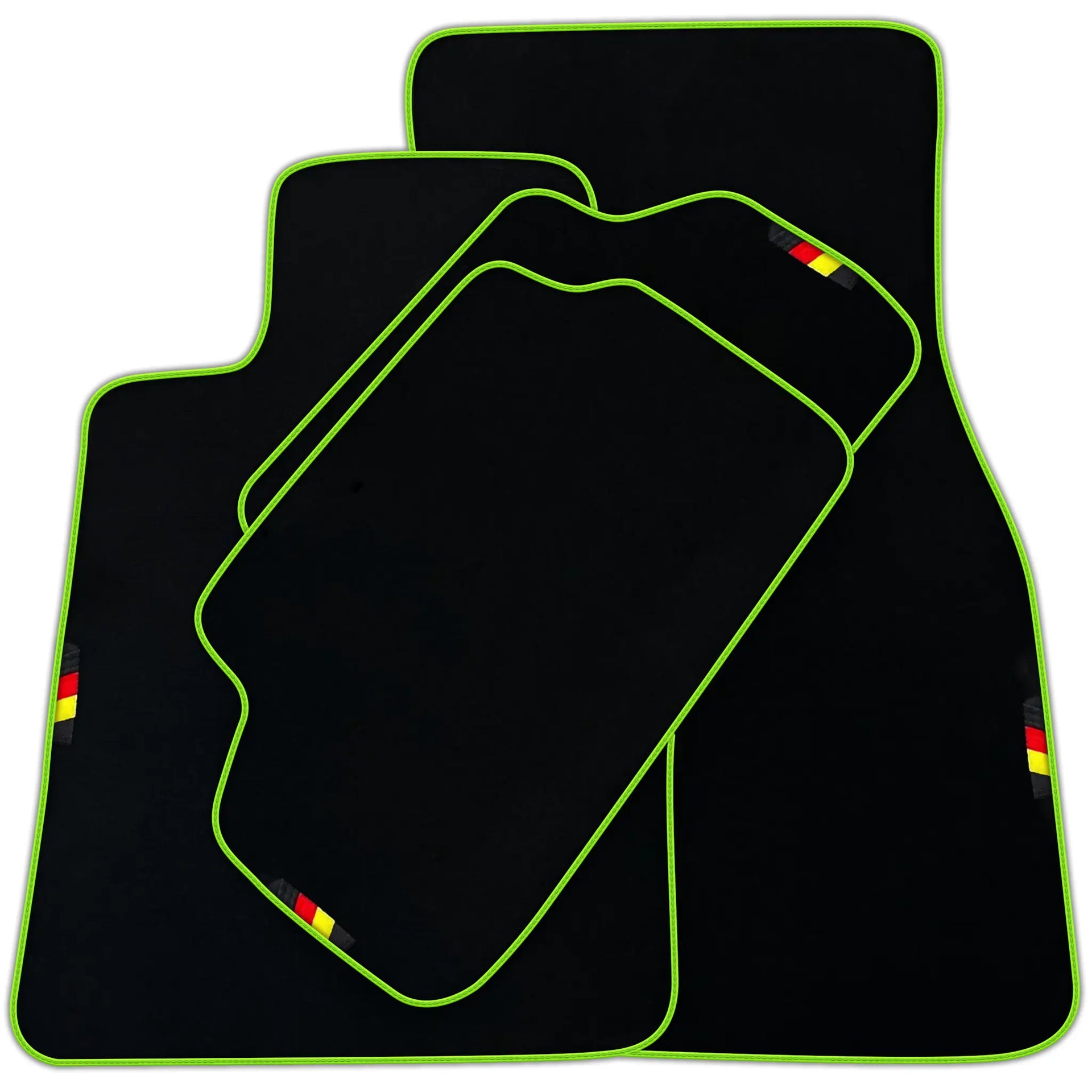 Black Floor Mats For BMW 5 Series F11 Germany Edition | Various Trim Colors