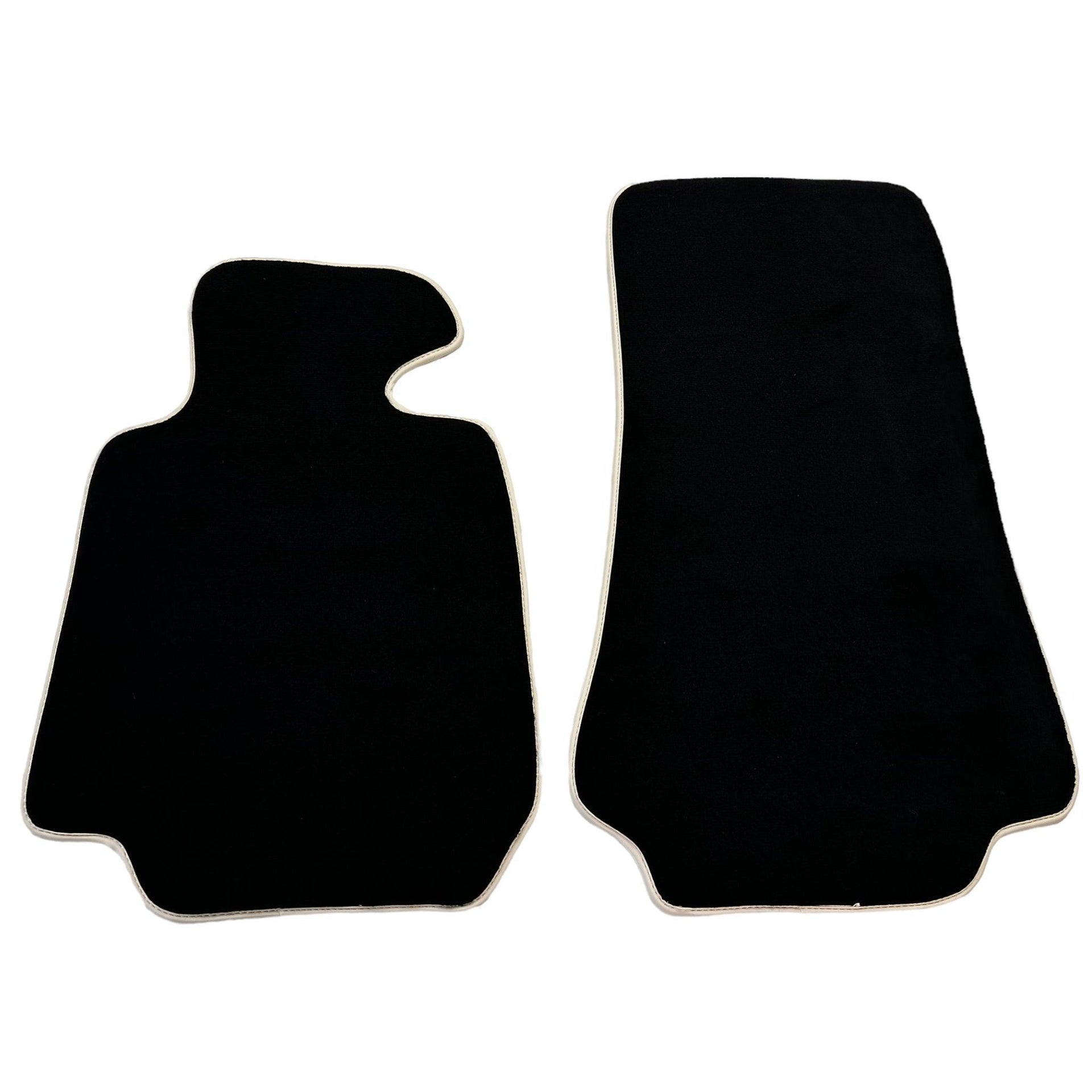 Black Floor Mats For BMW 8 Series E31 2-door Coupe (1989-1999) - AutoWin