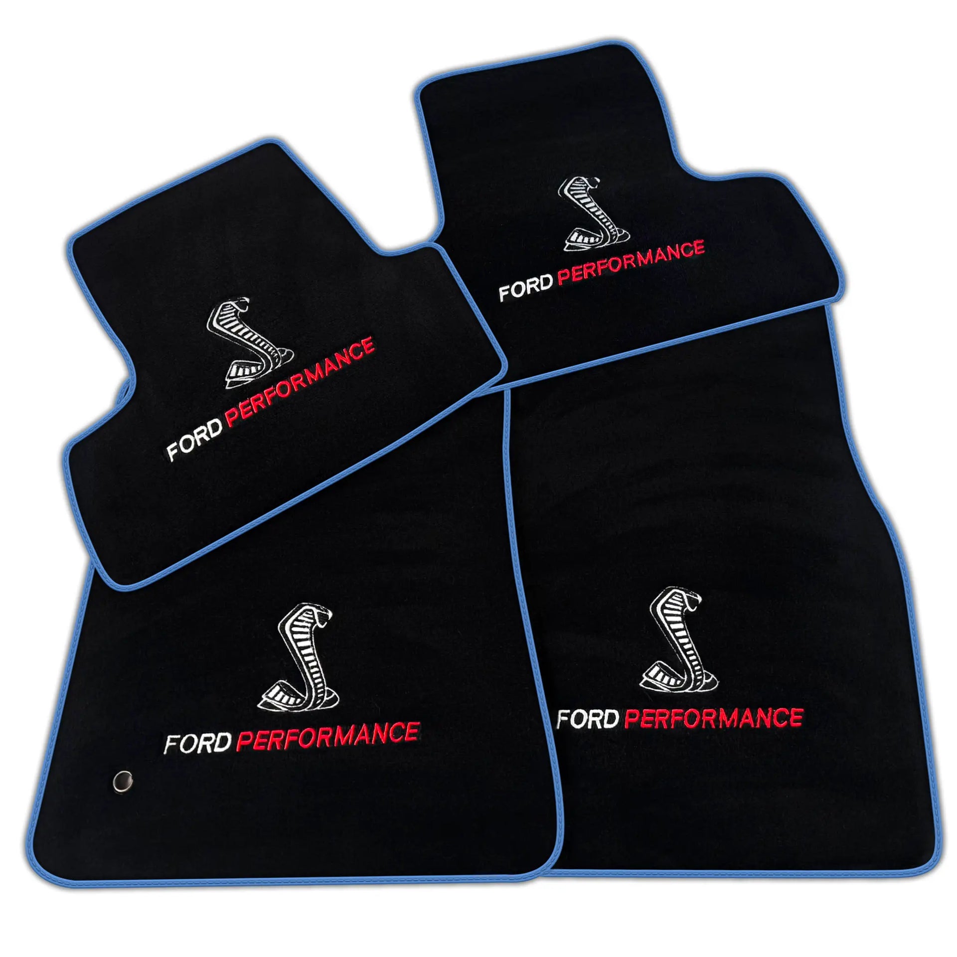 Black Floor Mats for Ford Mustang V (2004-2010) Ford Performance