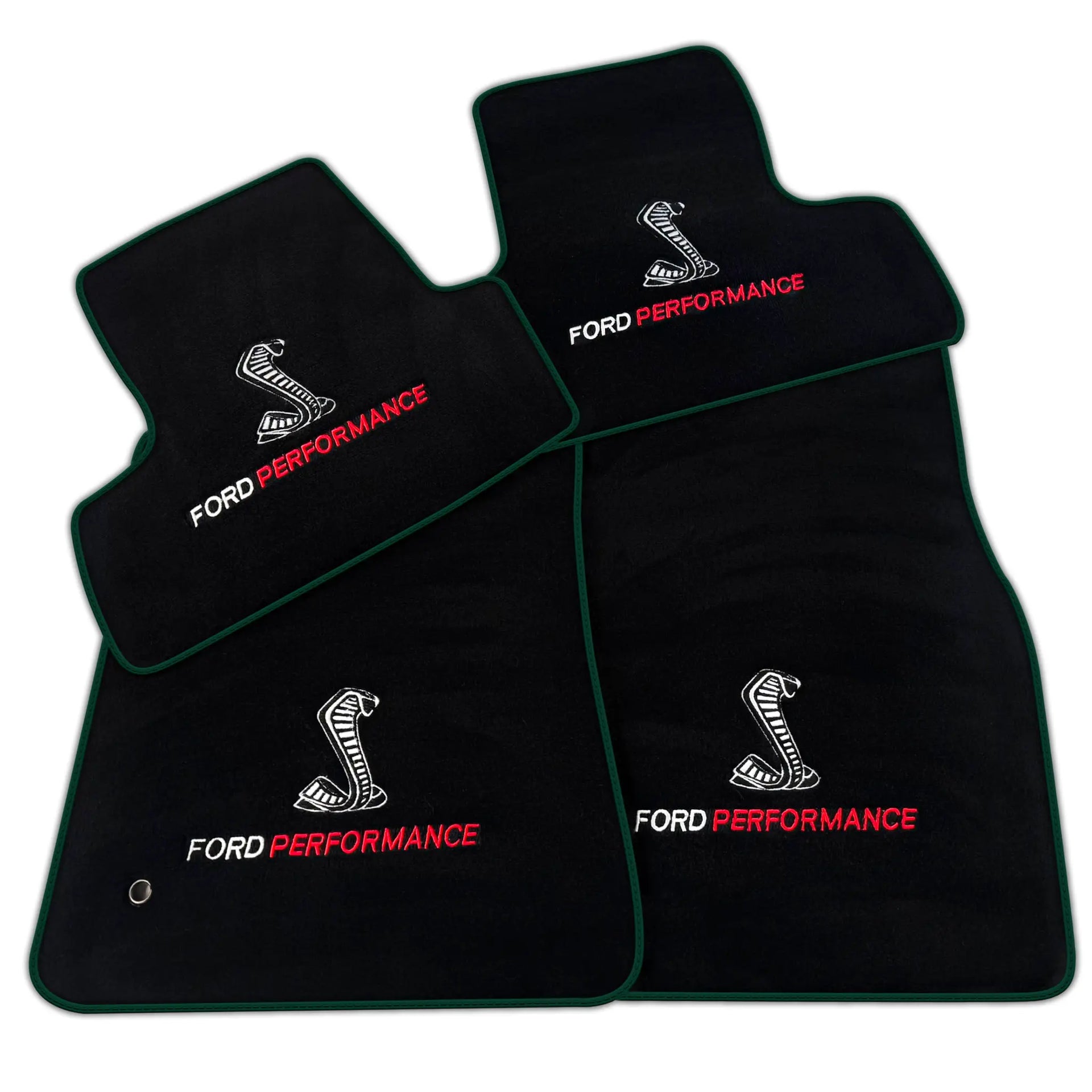 Black Floor Mats for Ford Mustang V (2004-2010) Ford Performance