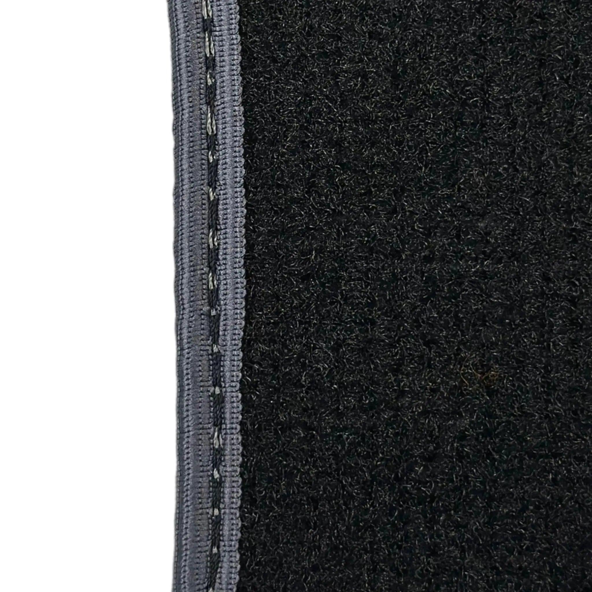 Black Floor Mats for Mini Clubman F54 (2019-2023) | Gray Trim - AutoWin