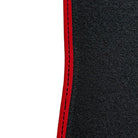 Black Floor Mats for Porsche Cayenne (2010-2018) ER56 Design - AutoWin