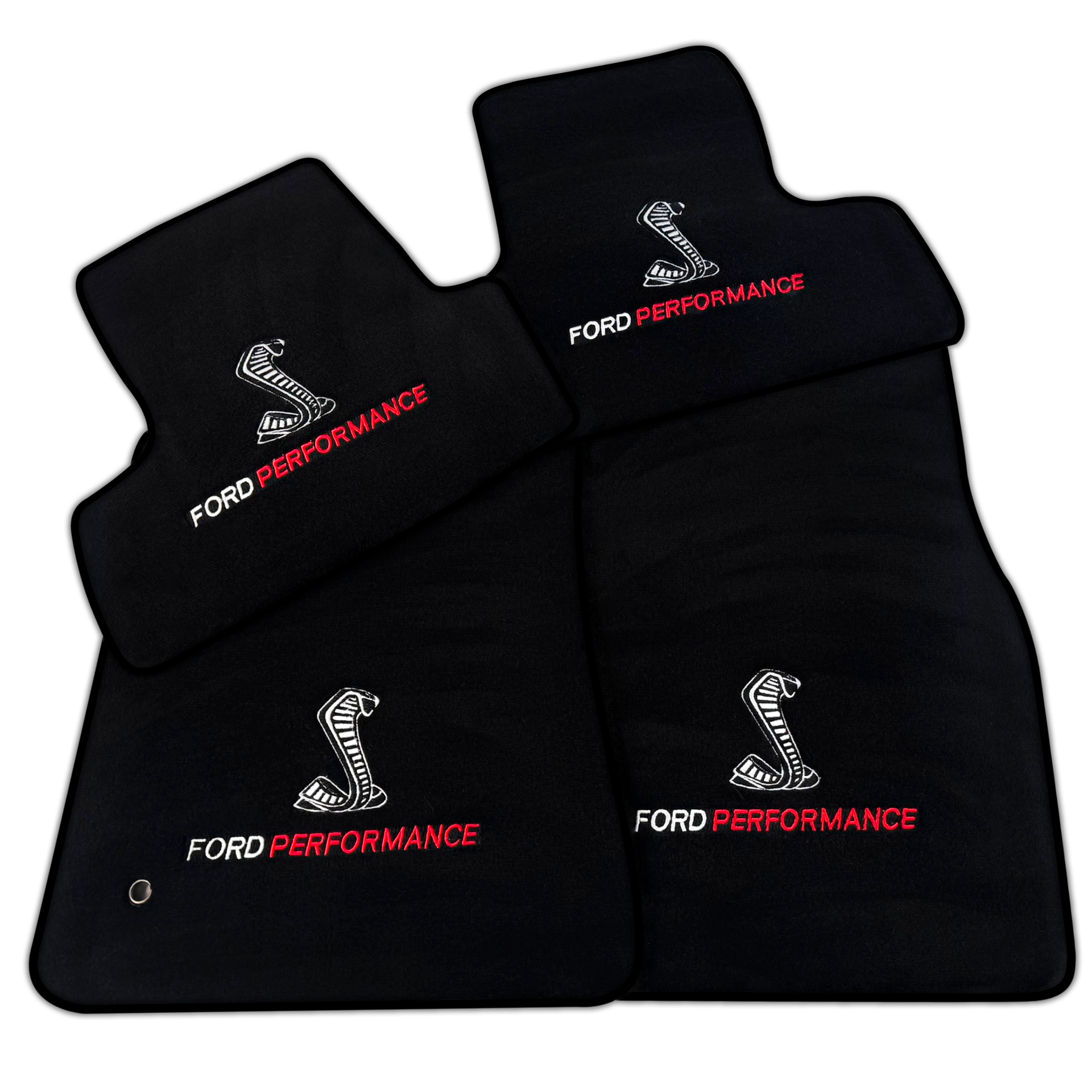 Black Floor Mats for Ford Mustang V FL (2011-2014) Ford Performance