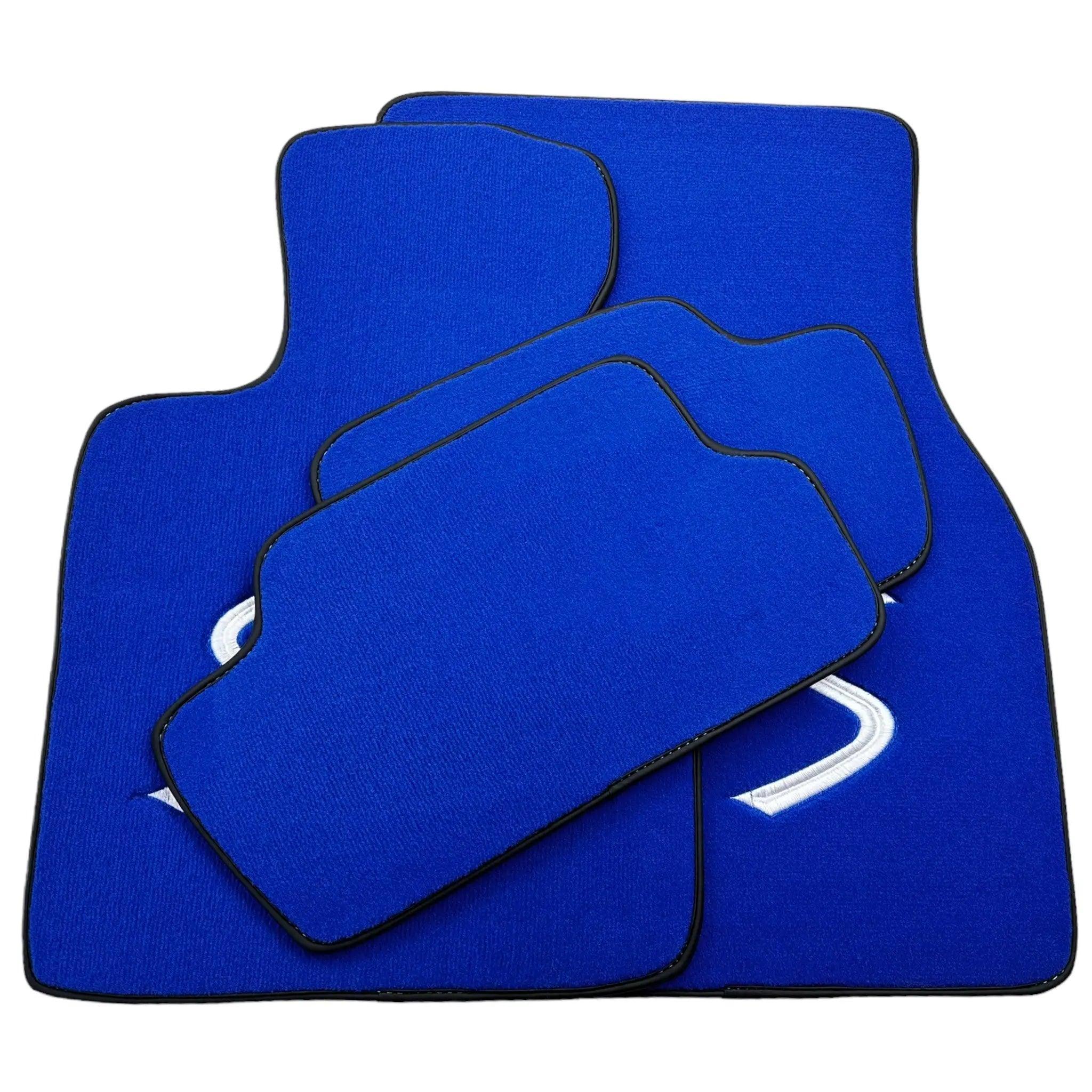 Blue Floor Mats for Mini Clubman F54 (2019-2023) - AutoWin