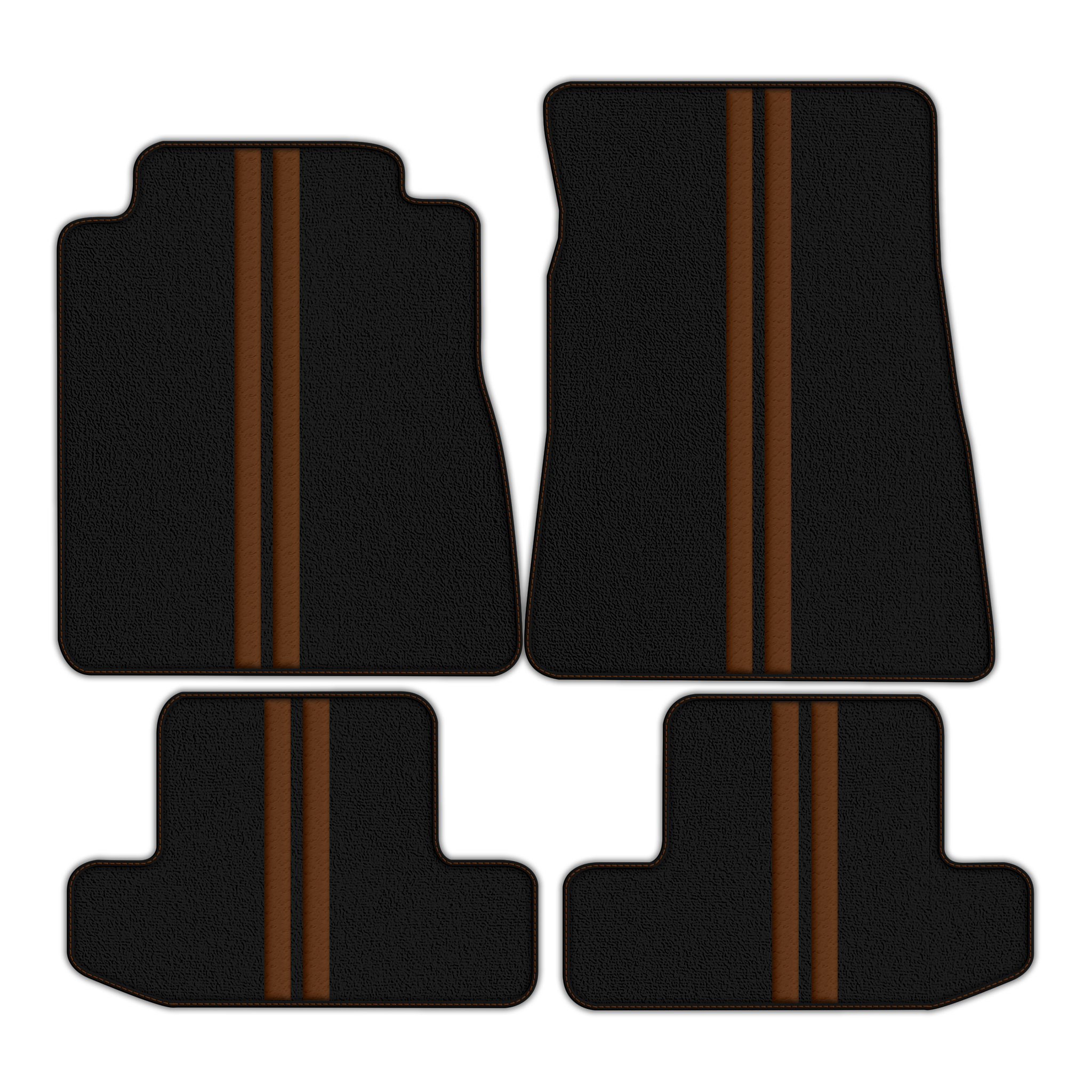 Premium Custom Black Floor Mats for Ford GT500 Shelby (2015-2021)