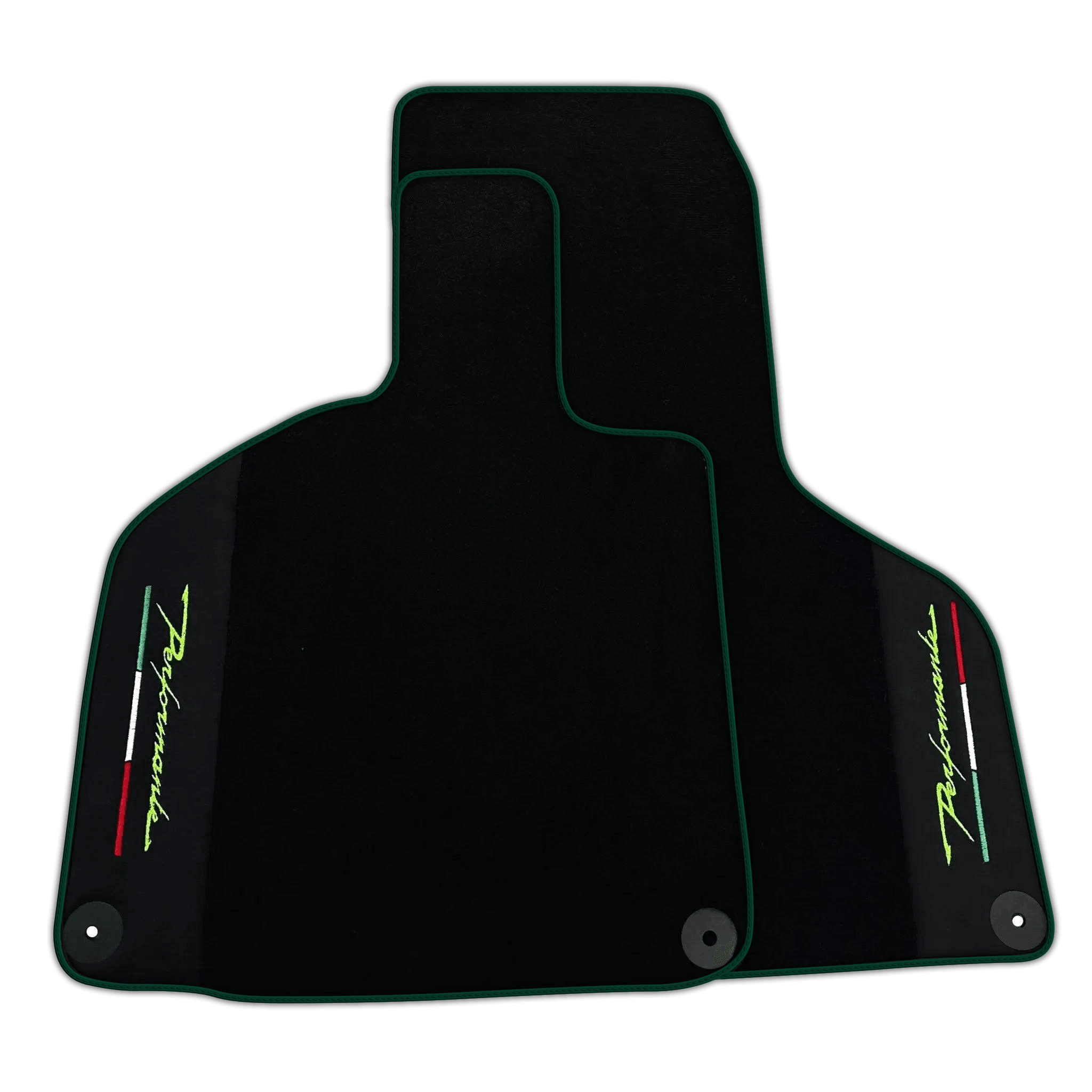 Floor Mats for Lamborghini Huracan Perfomante with Alcantara Leather | Various Trim Colors