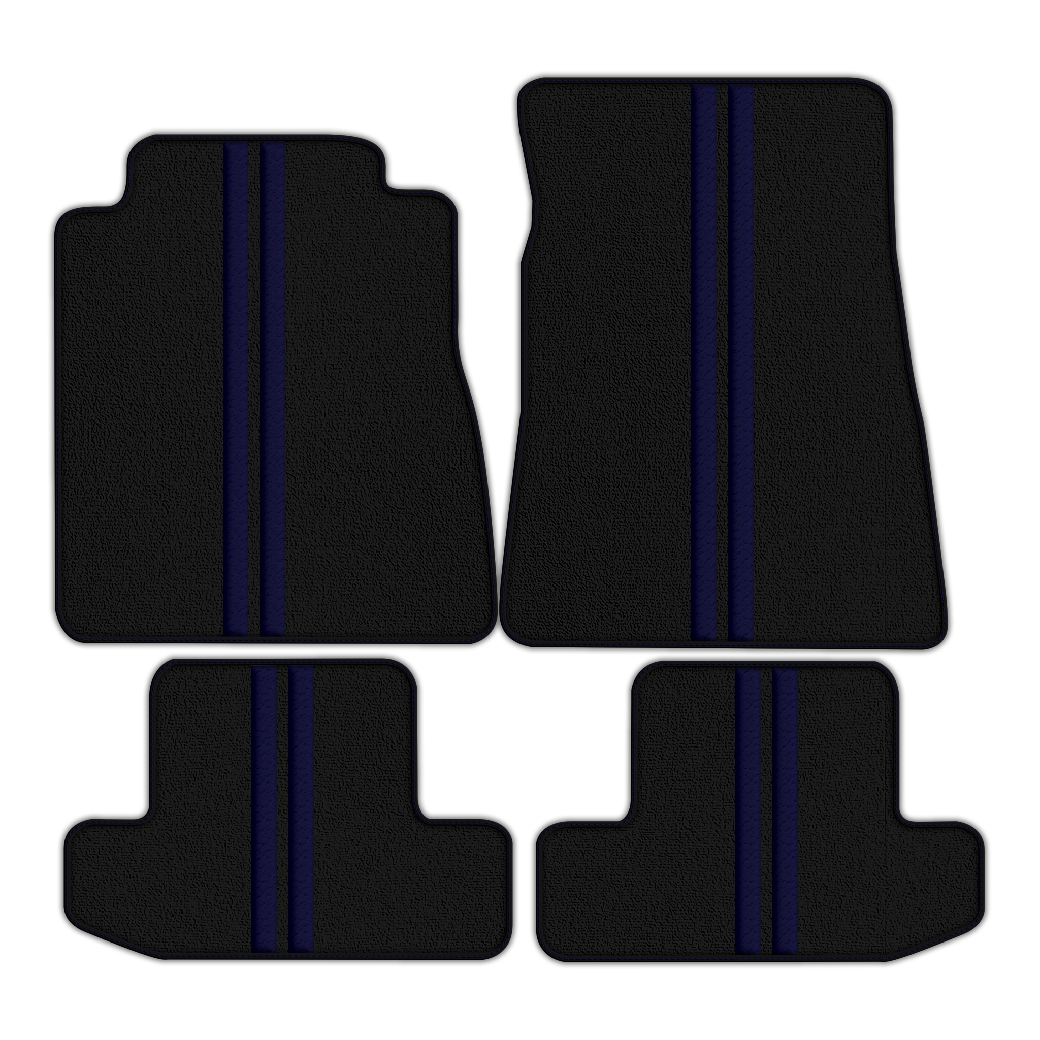 Premium Custom Black Floor Mats for Ford GT500 Shelby (2015-2021)