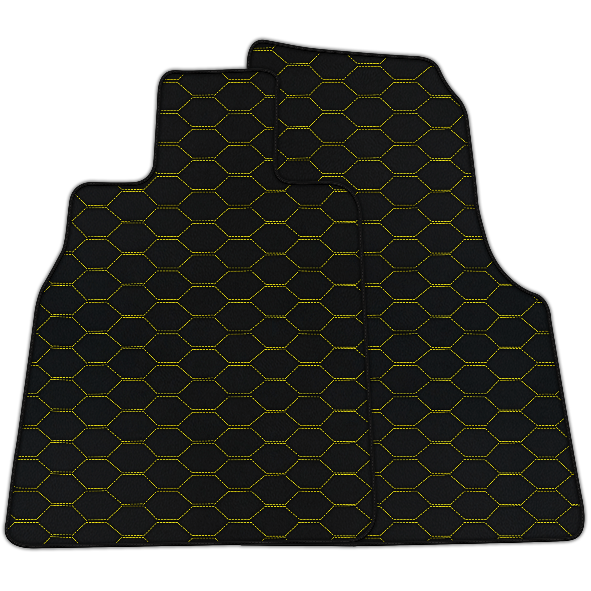 Customizable Leather Floor Mats for Chevrolet Corvette C7 (2014-2019)