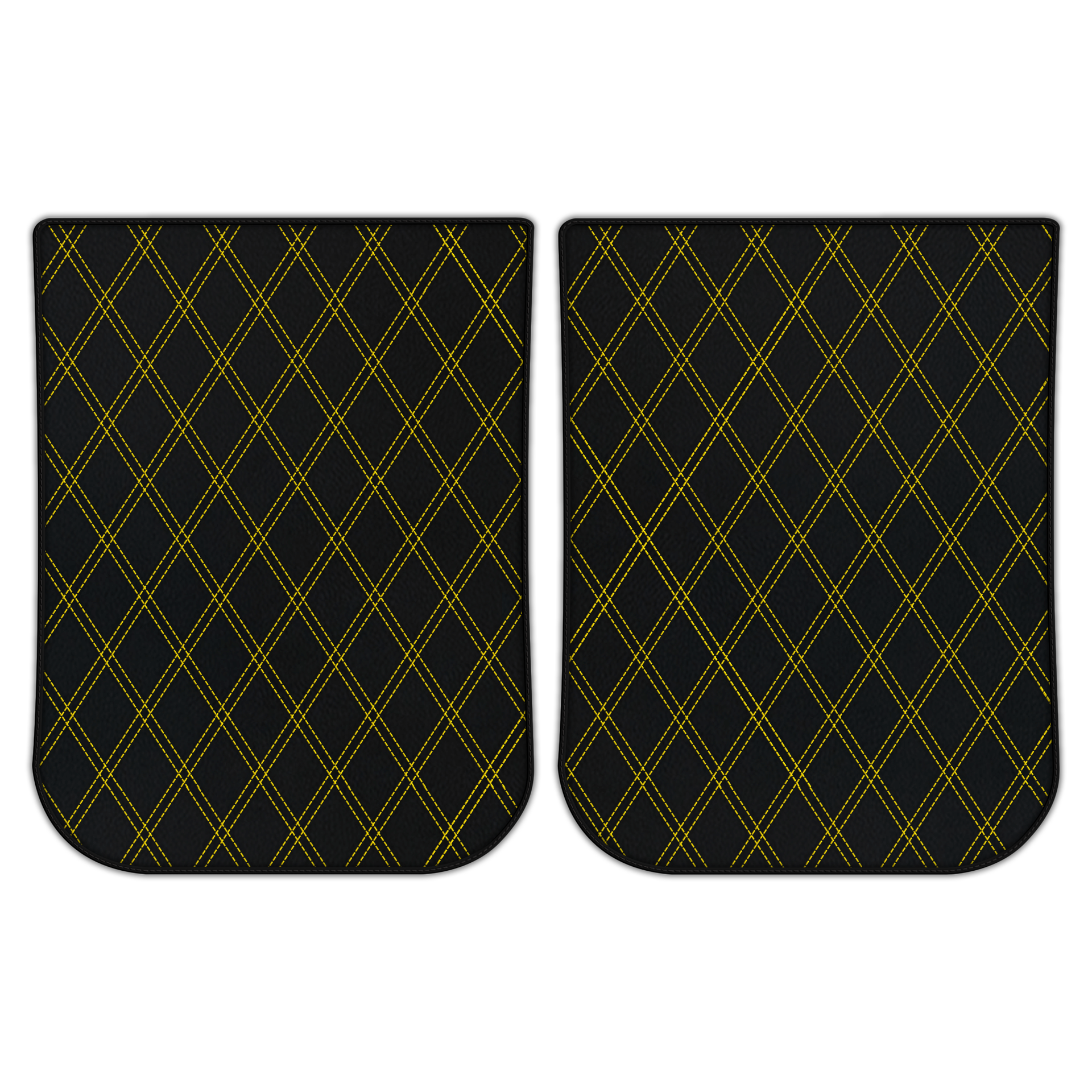 Customizable Leather Floor Mats with Symmetrical Hex Pattern for Ferrari LaFerrari (2013-2018) - AutoWin