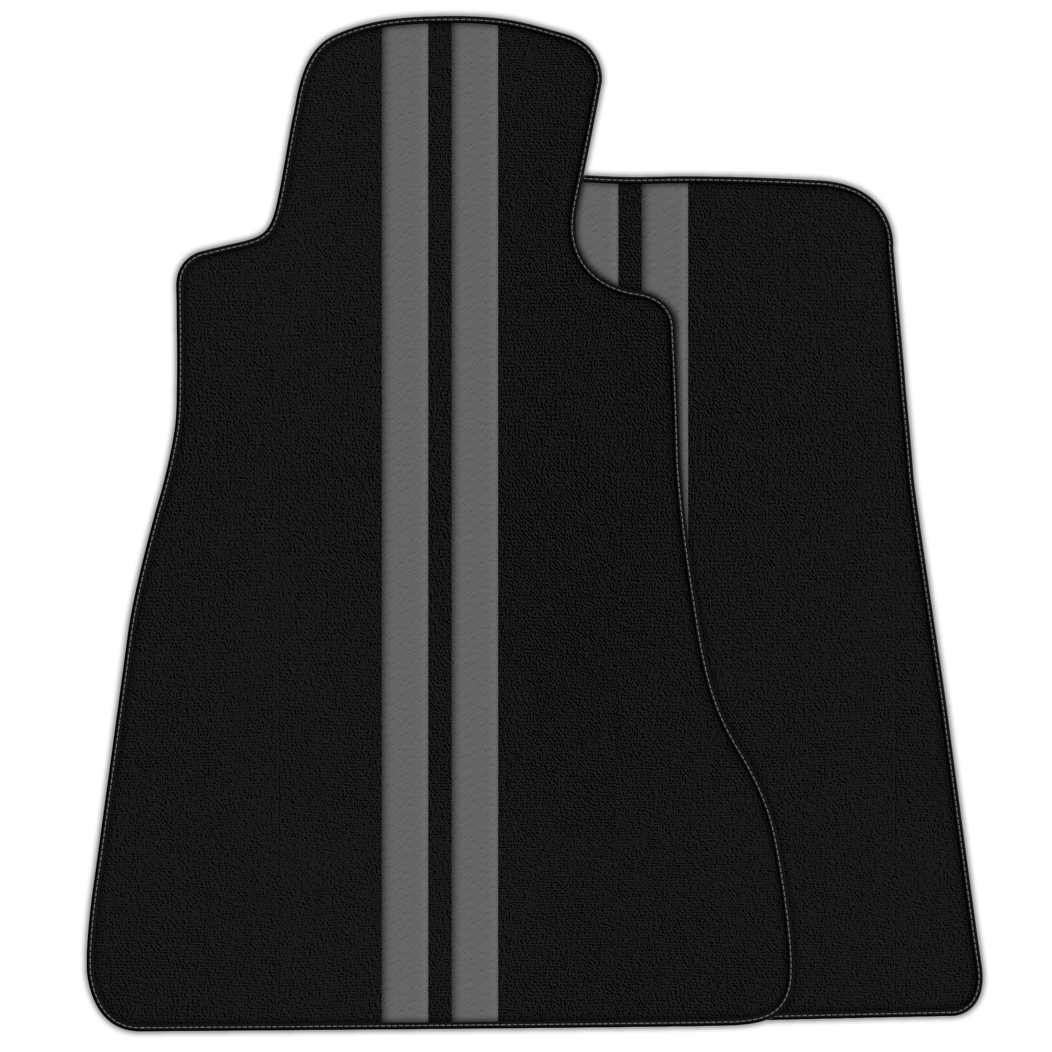 Black Floor Mats for Chevrolet Corvette C5 (1997-2004) - Custom Colors