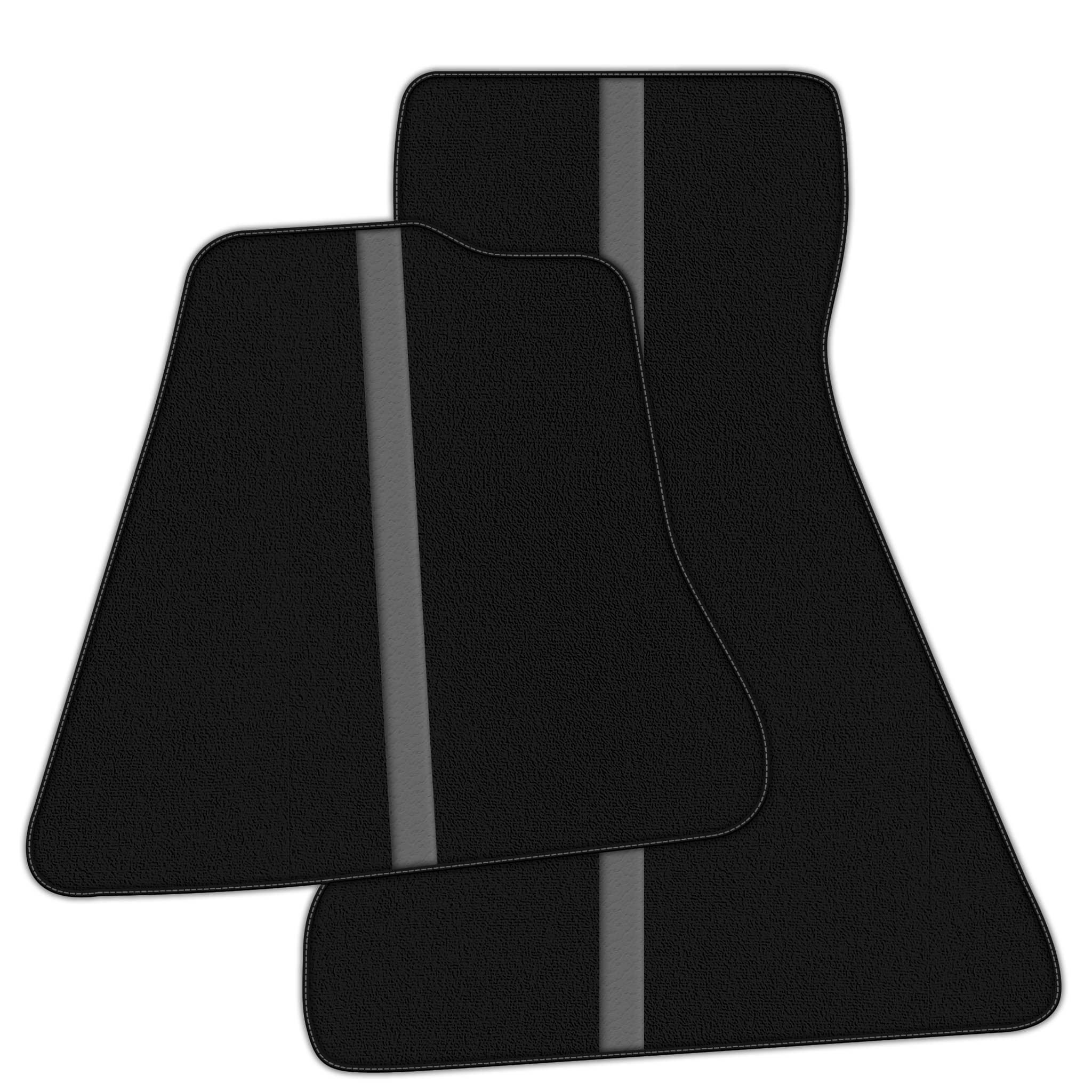 Premium Black Leather-Lined Floor Mats for McLaren 650S (2015-2018)