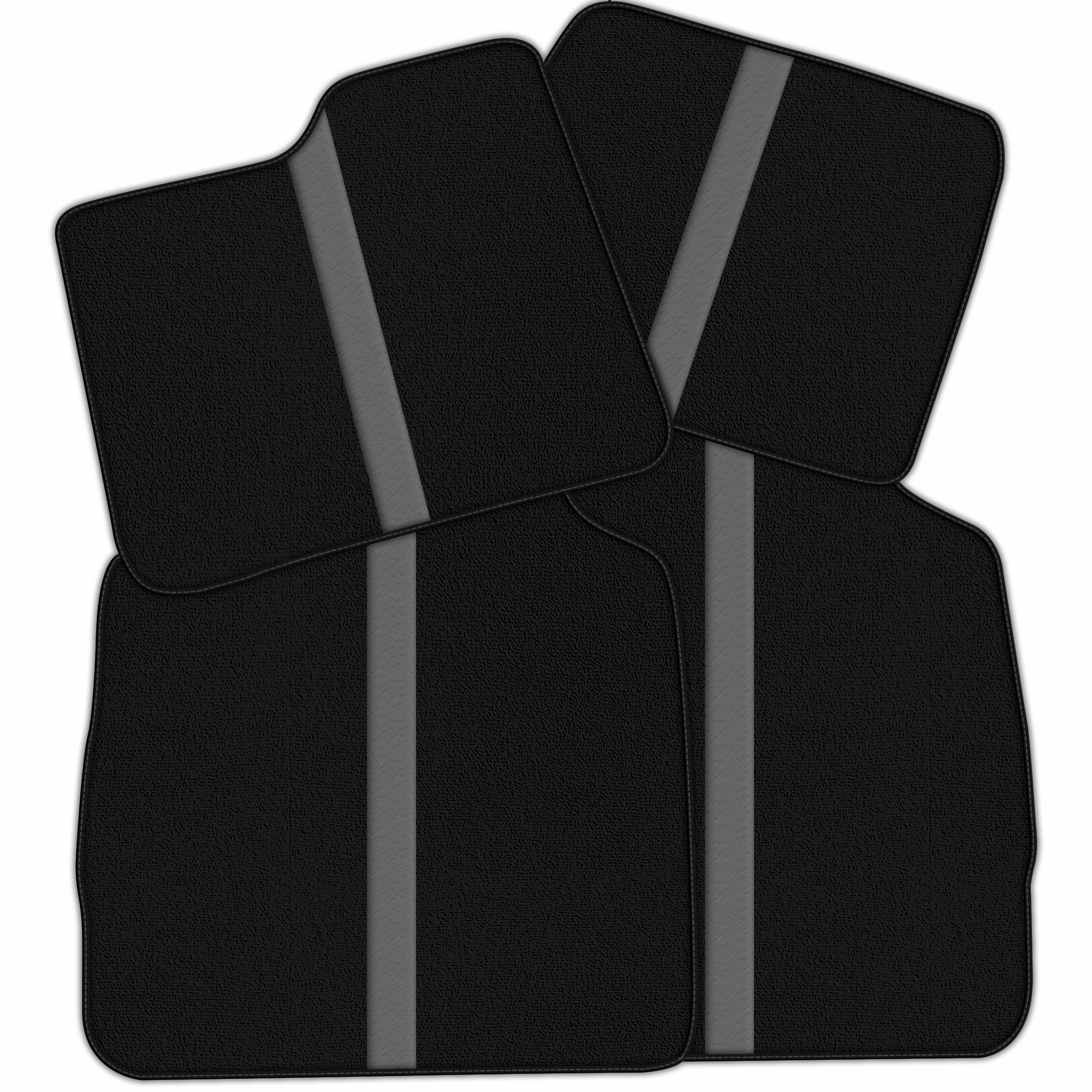 Premium Custom Black Floor Mats for Ferrari Portofino 2018-2023