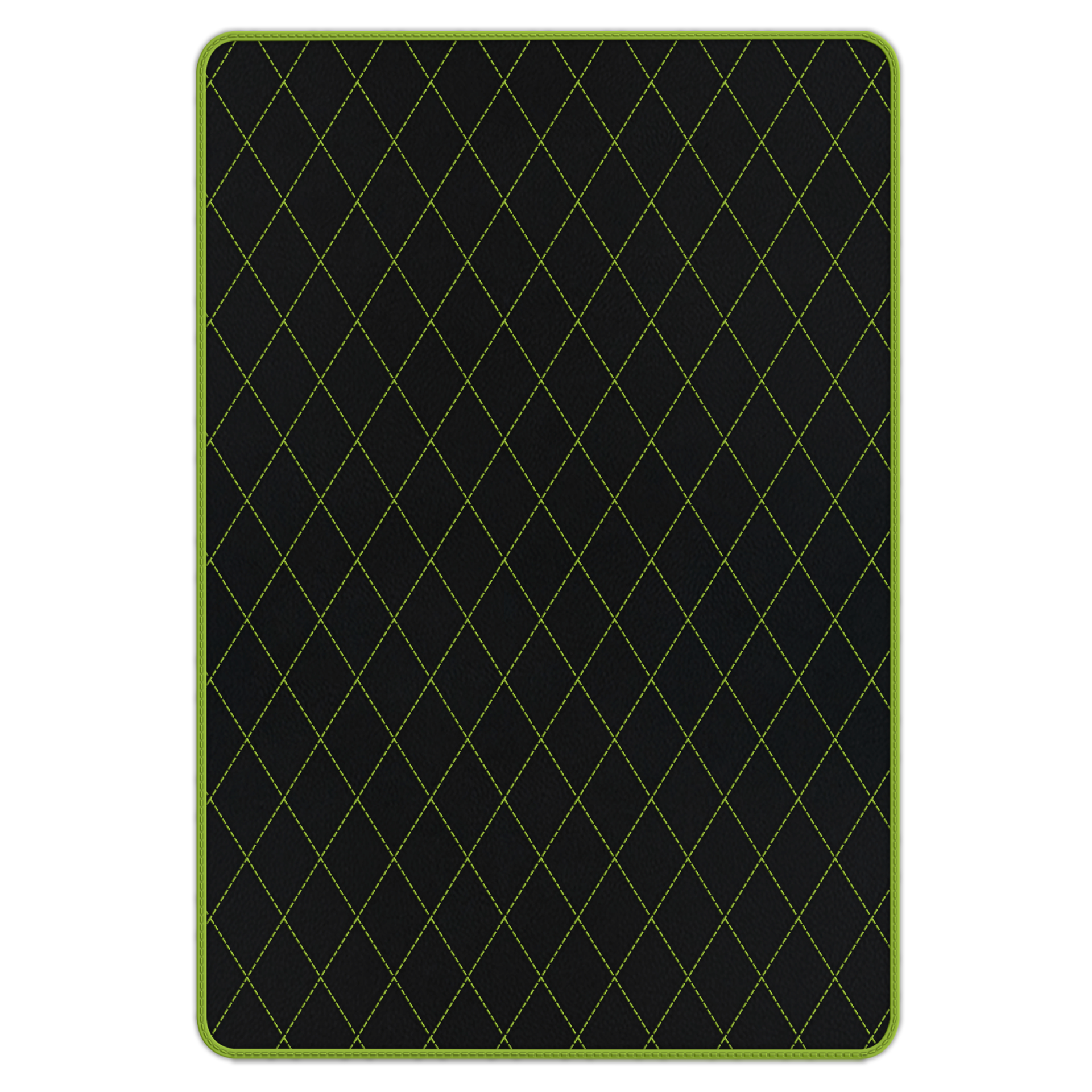 Premium Black Leather Floor Mats for Ferrari 488 Spider (2016-2022)