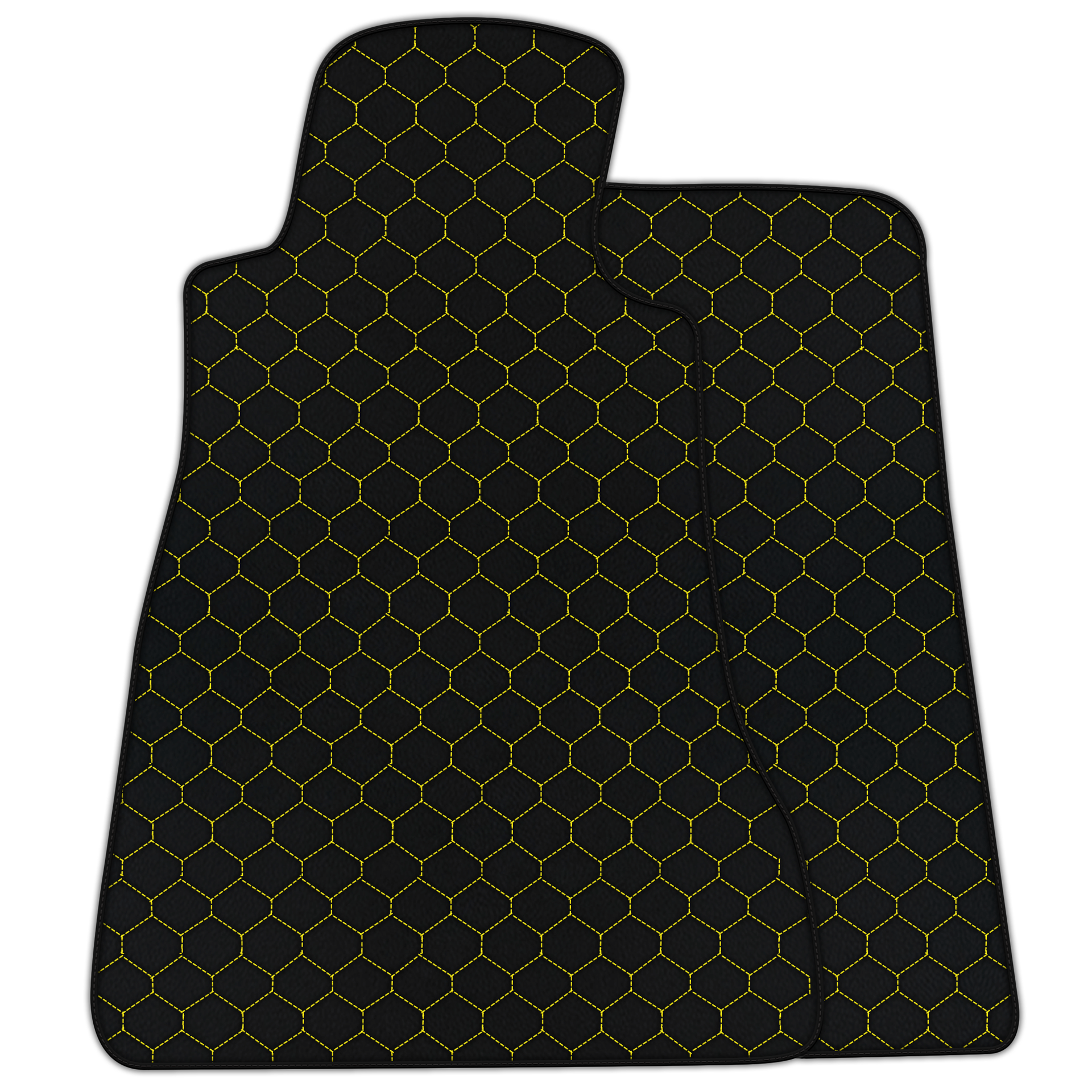 Customizable Leather Floor Mats for Chevrolet Corvette C6 (2005-2013)