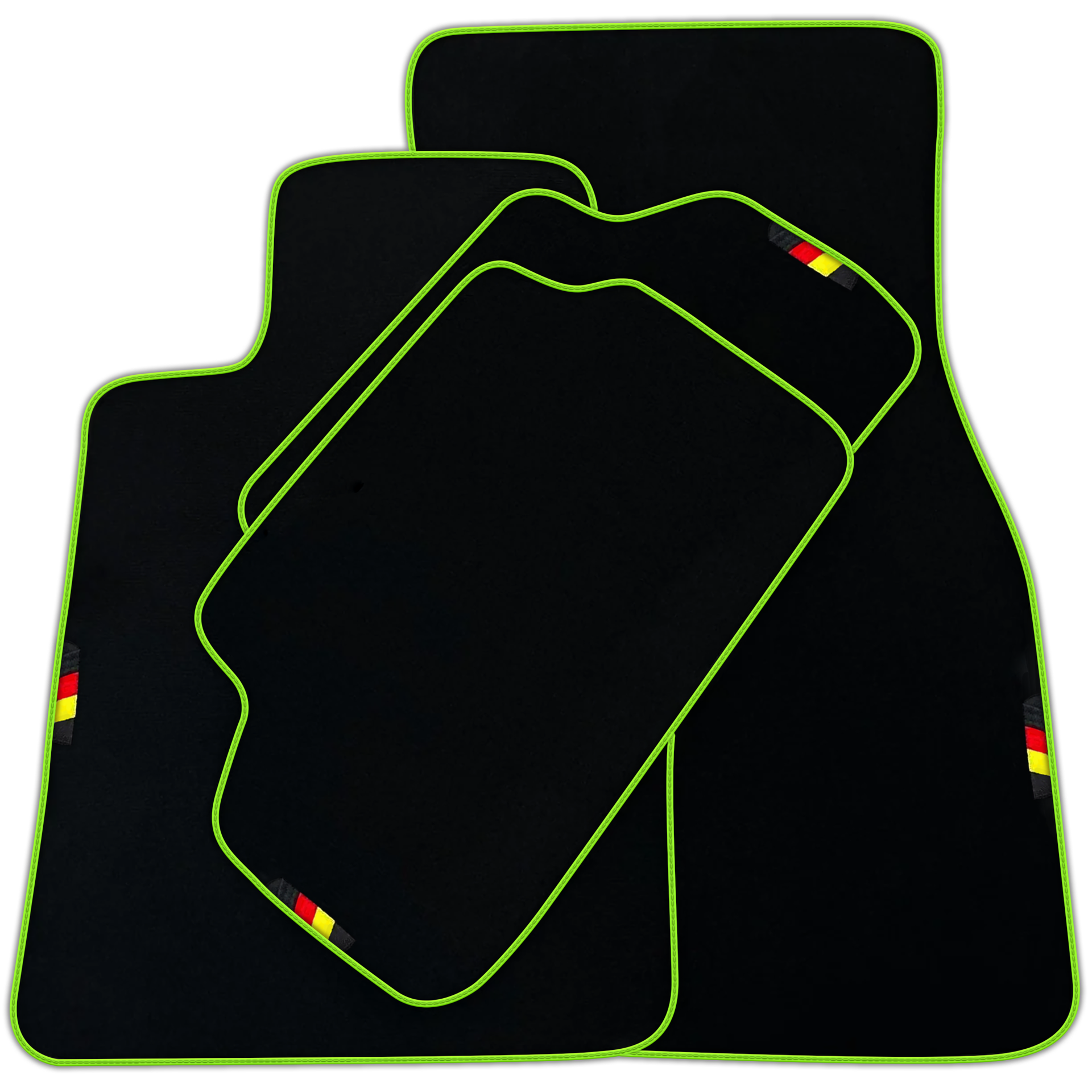 Black Floor Mats For BMW 1 Series F40 Germany Edition Autowin Brand | Various Trim Colors