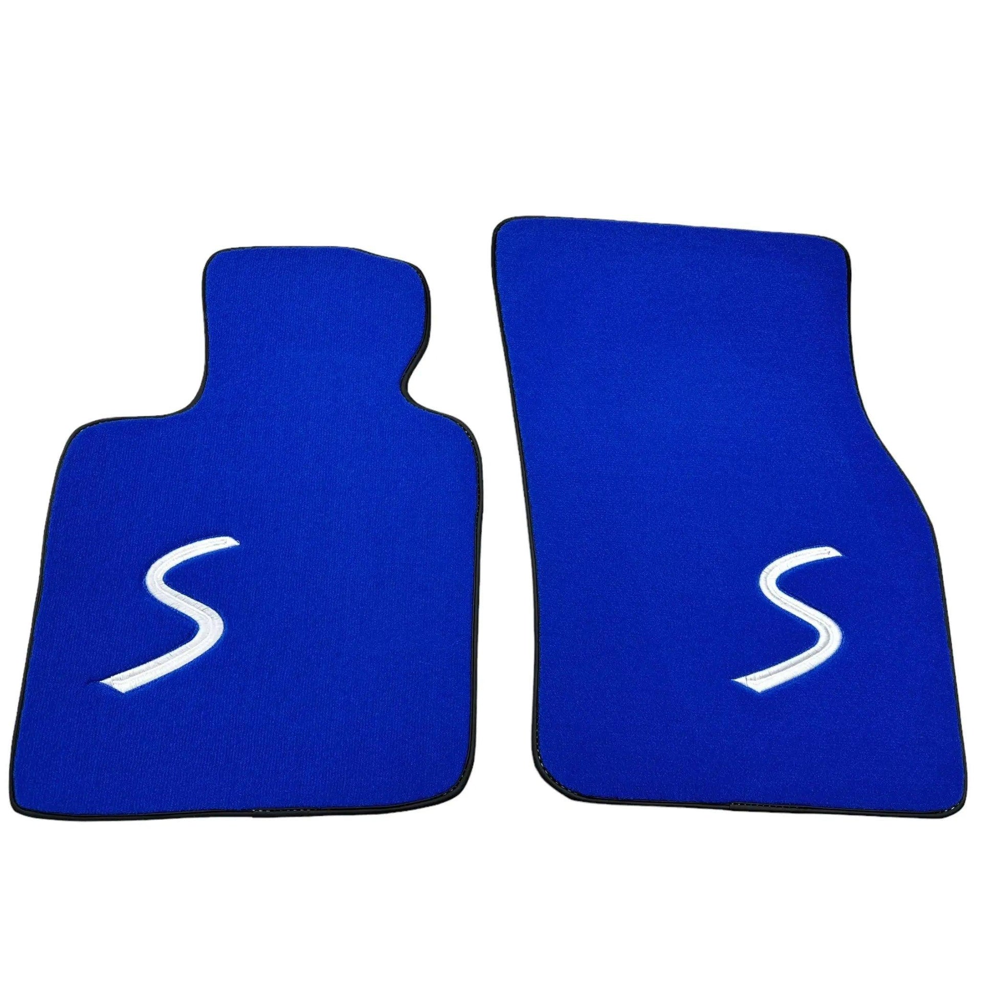 Blue Floor Mats for Mini Cooper / One R56 (2007-2014) - AutoWin