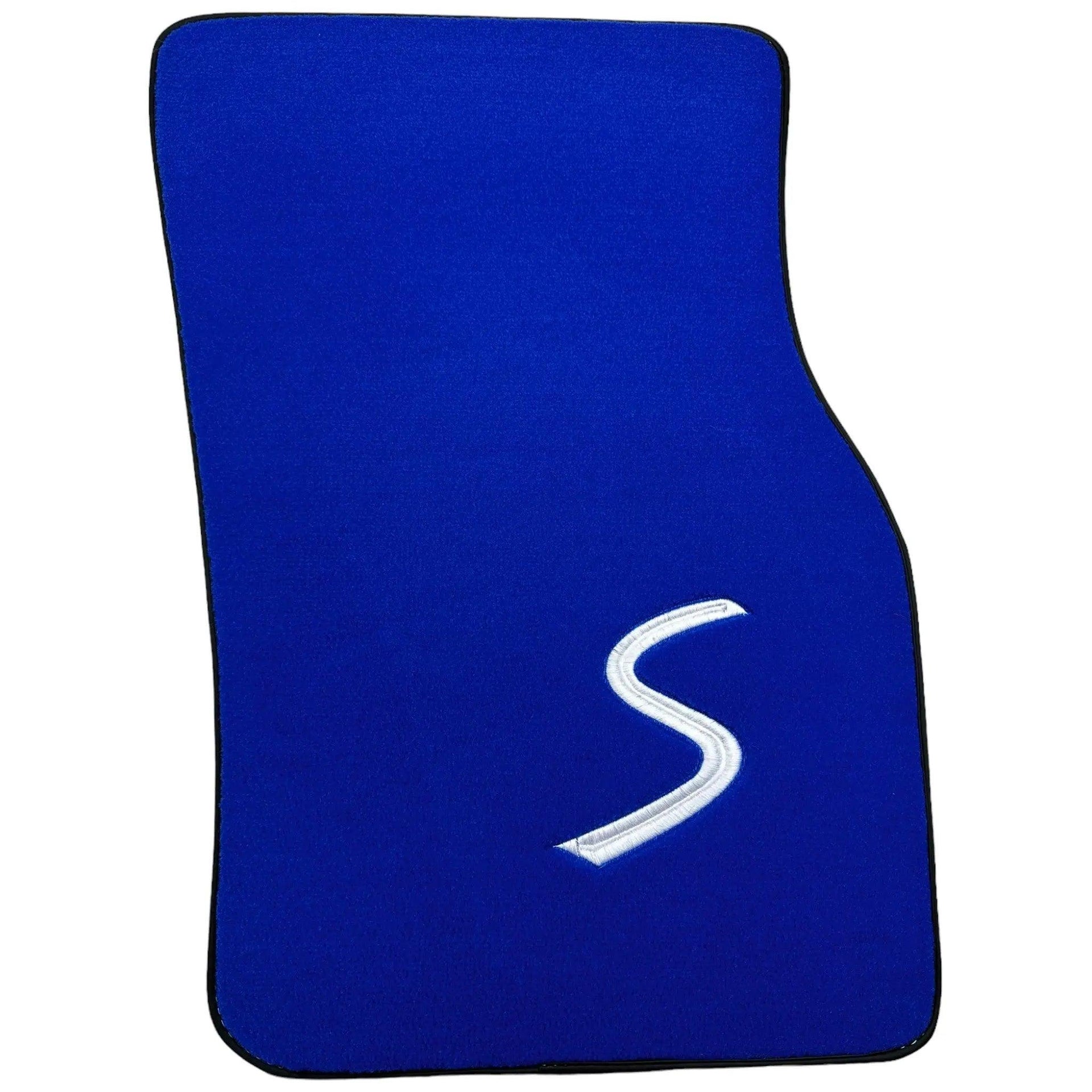 Blue Floor Mats for Mini Cooper / One R56 (2007-2014) - AutoWin