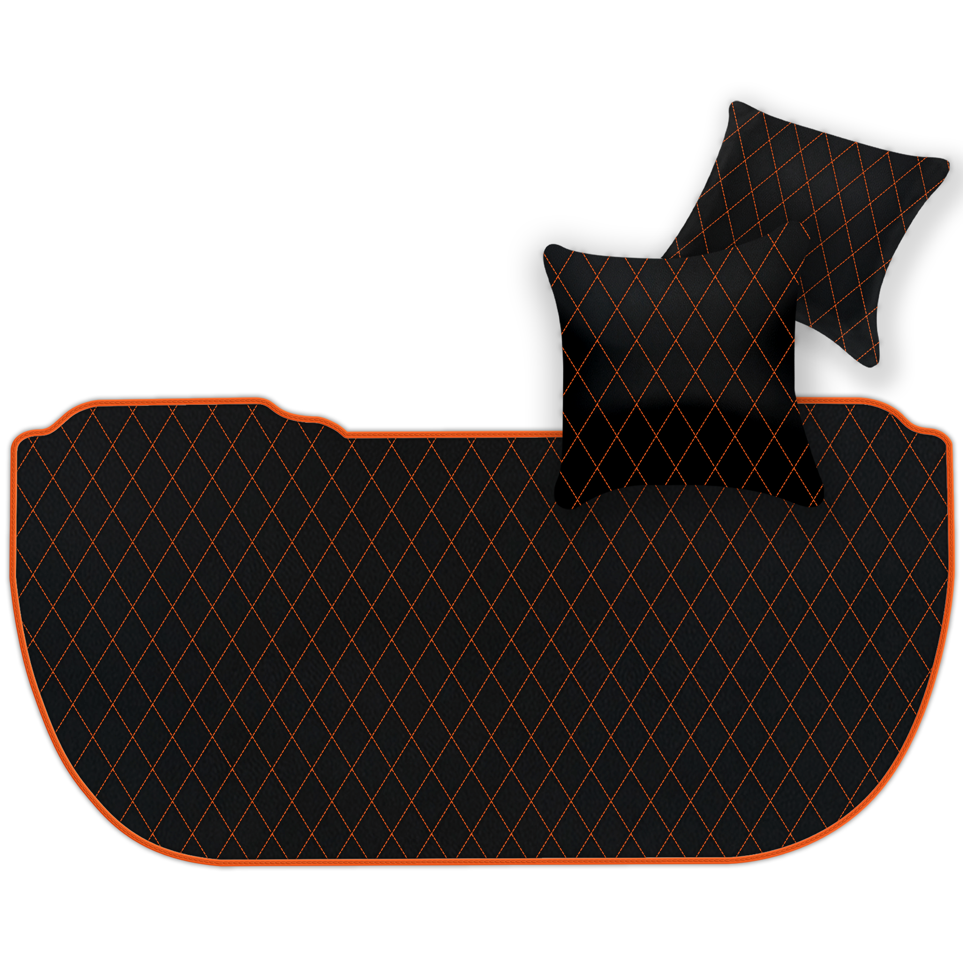 Black Leather Floor Mats for Bentley Mulsanne (2010-2020) | AW1 Design