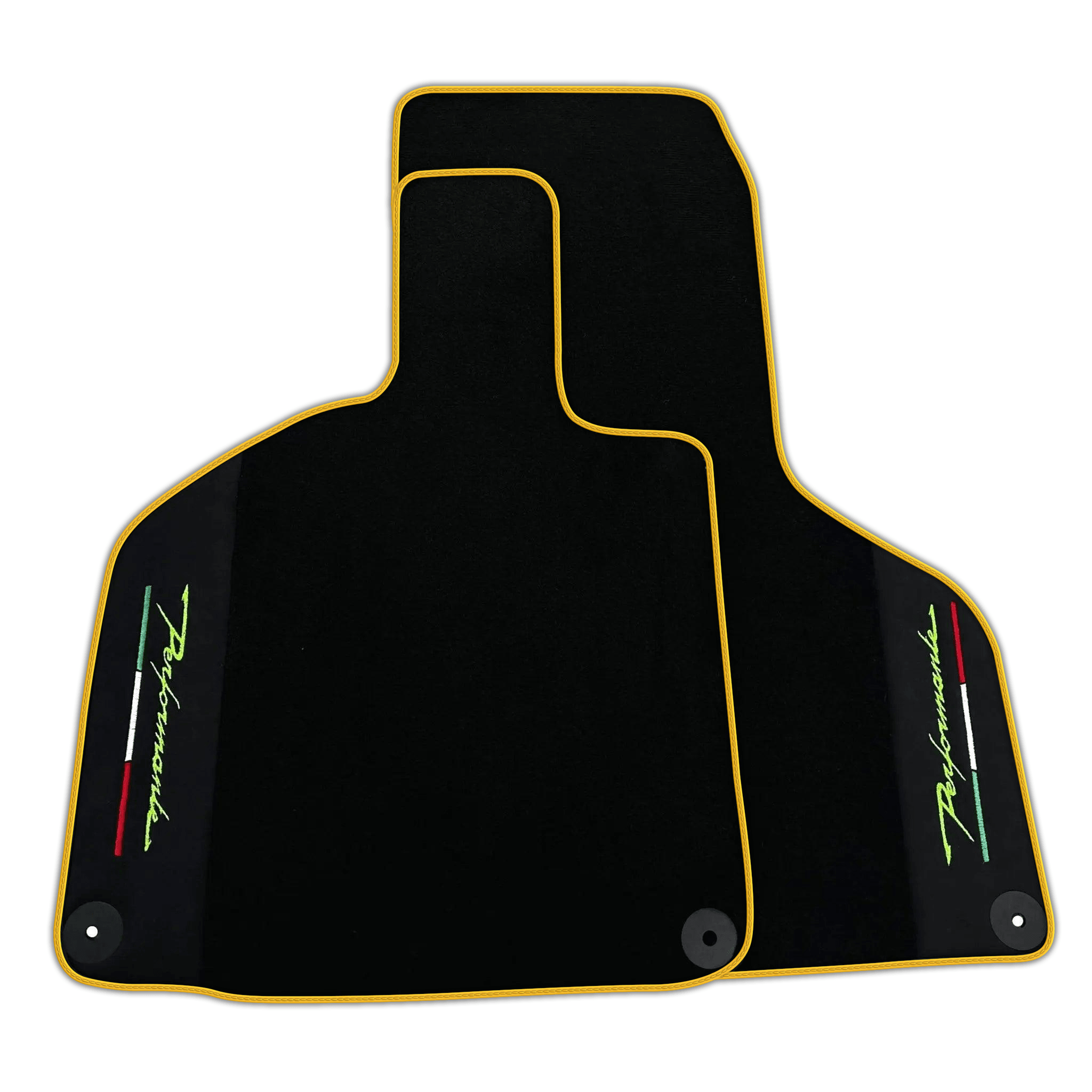 Floor Mats for Lamborghini Huracan Perfomante with Alcantara Leather | Various Trim Colors