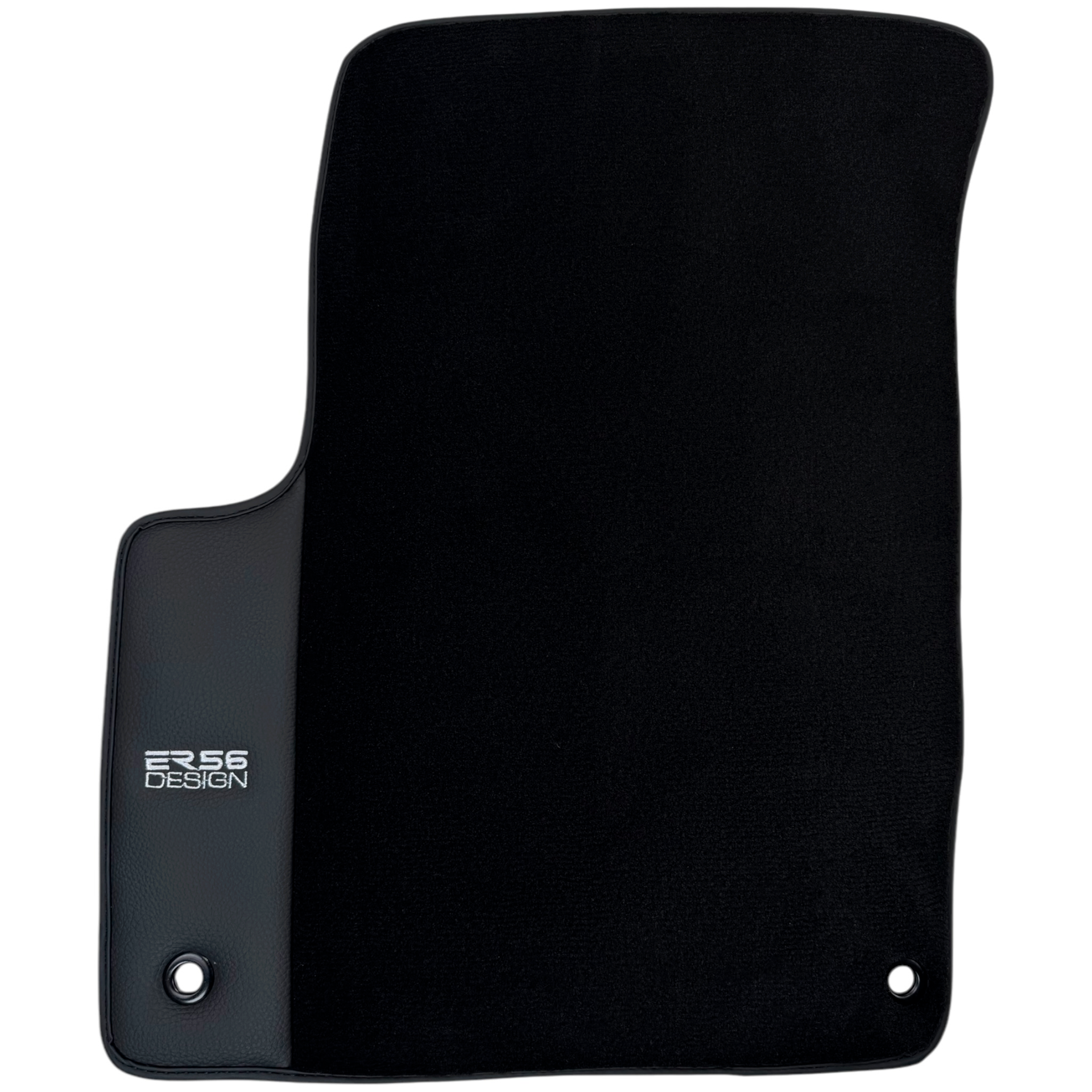 ER56 Design Black Floor Mats for Lincoln MKZ (2006-2020) with Leather