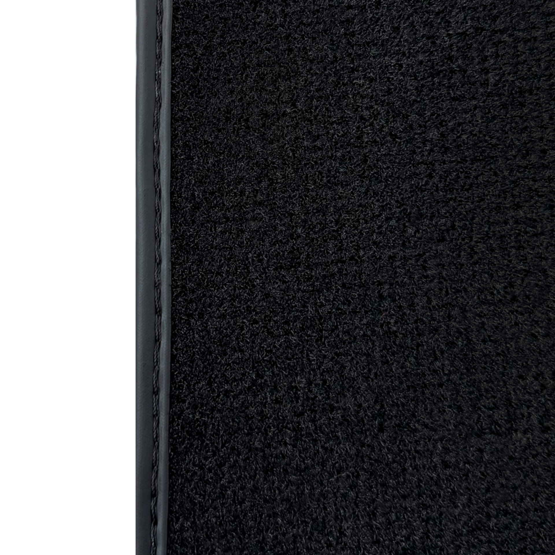 Black Floor Mats for Ferrari 296 GTS (2022-2024) with Leather | Red Logo