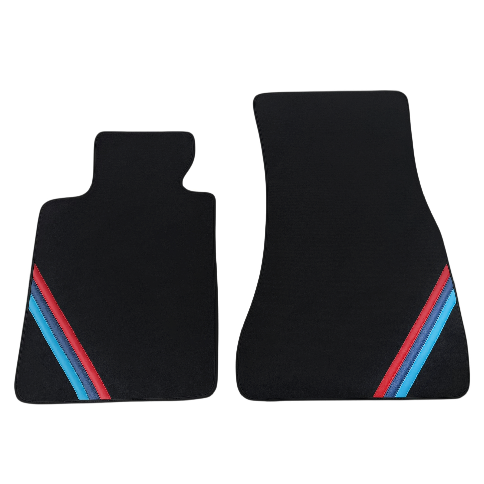 Customizable Leather Floor Mats with Vertical Hex Pattern for BMW E24 Coupe (1976-1989) - AutoWin