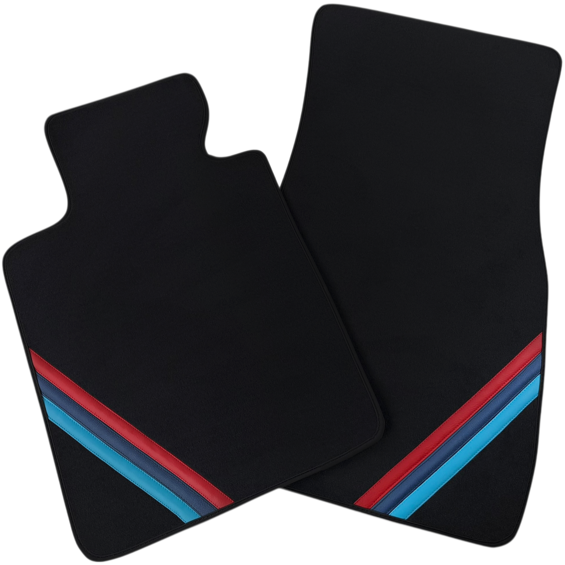 Customizable Leather Floor Mats with Vertical Hex Pattern for BMW E24 Coupe (1976-1989) - AutoWin