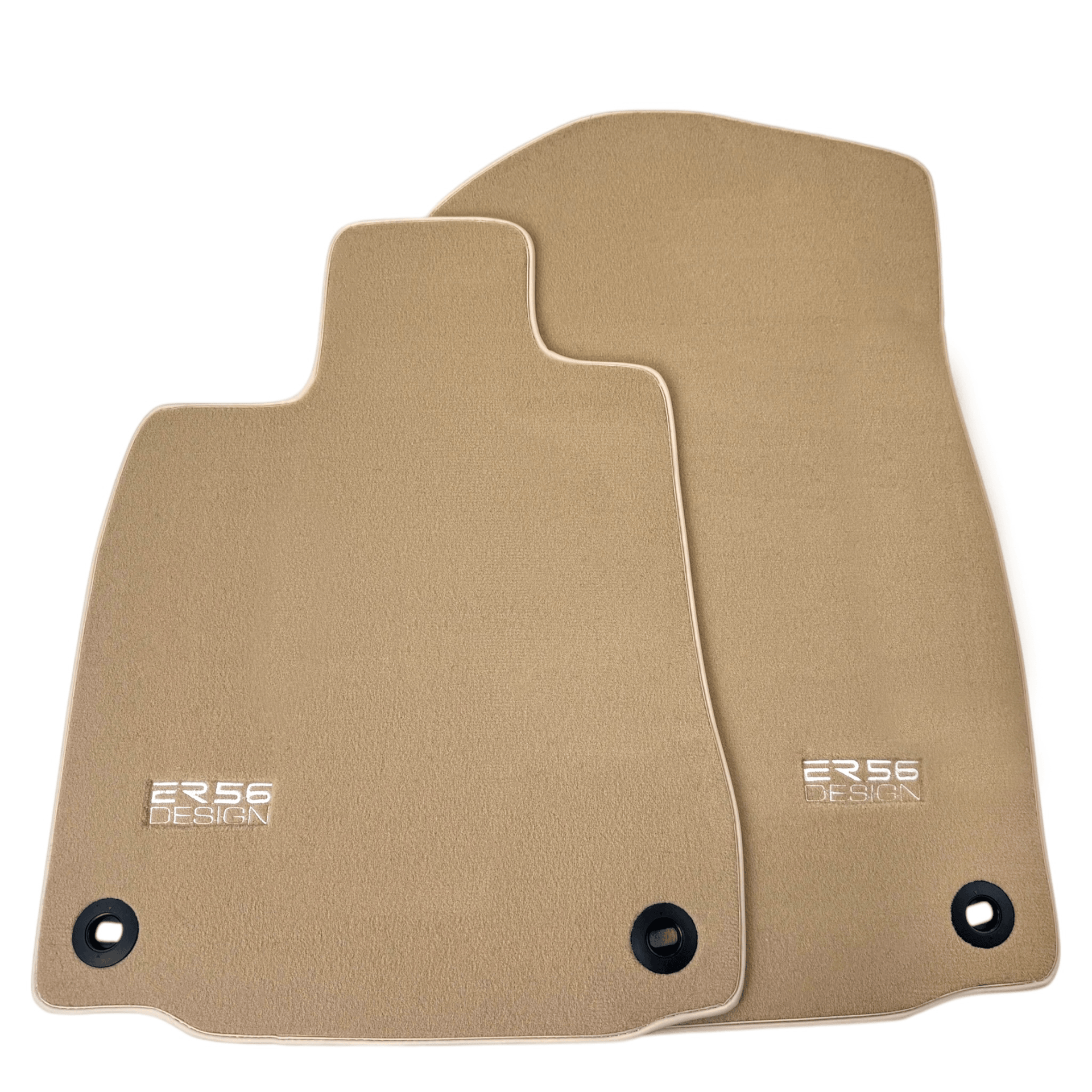 Stylish Beige Floor Mats for Lincoln MKX (2011-2015) - ER56 Design