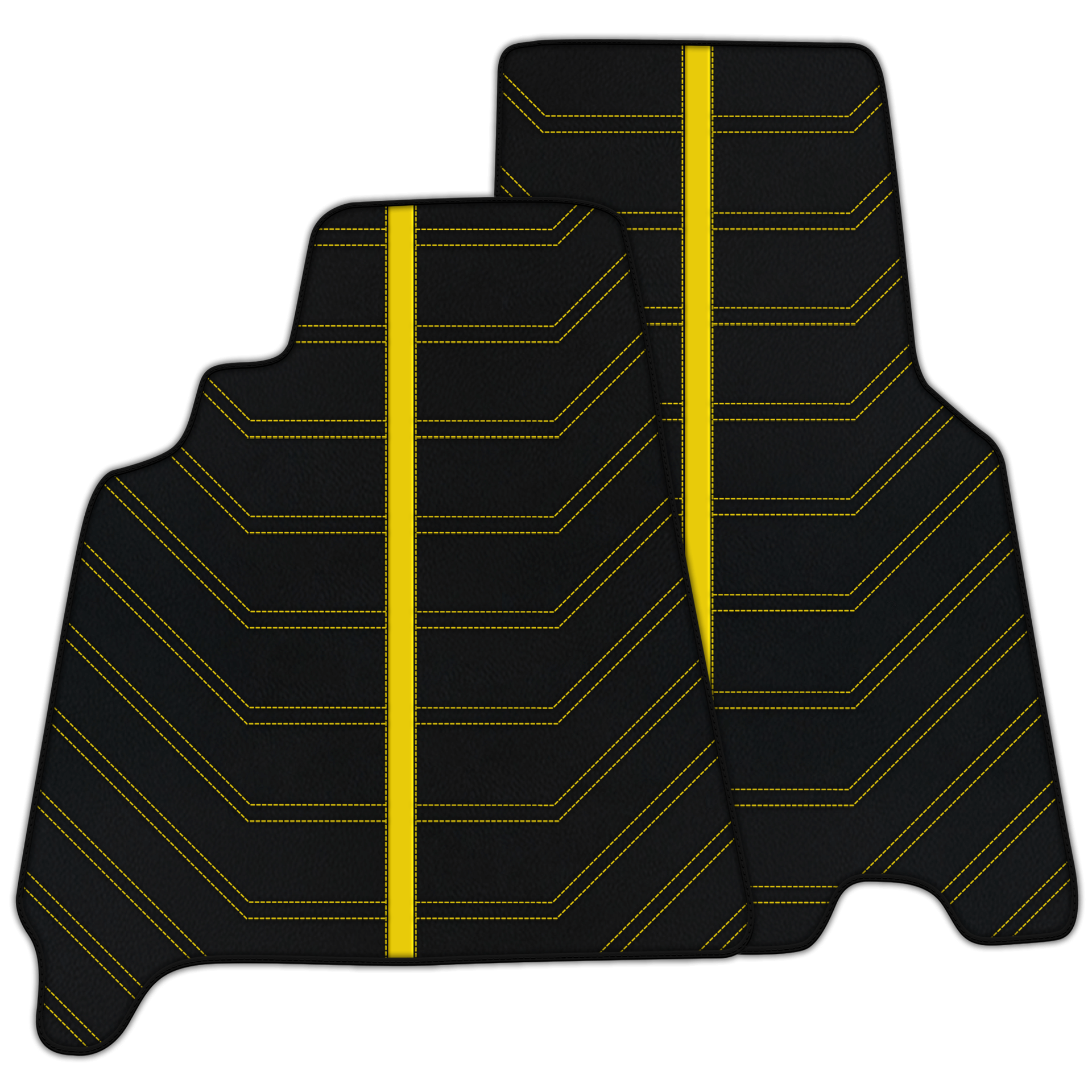 Custom Premium Leather Floor Mats for Ferrari Enzo (2002-2004)