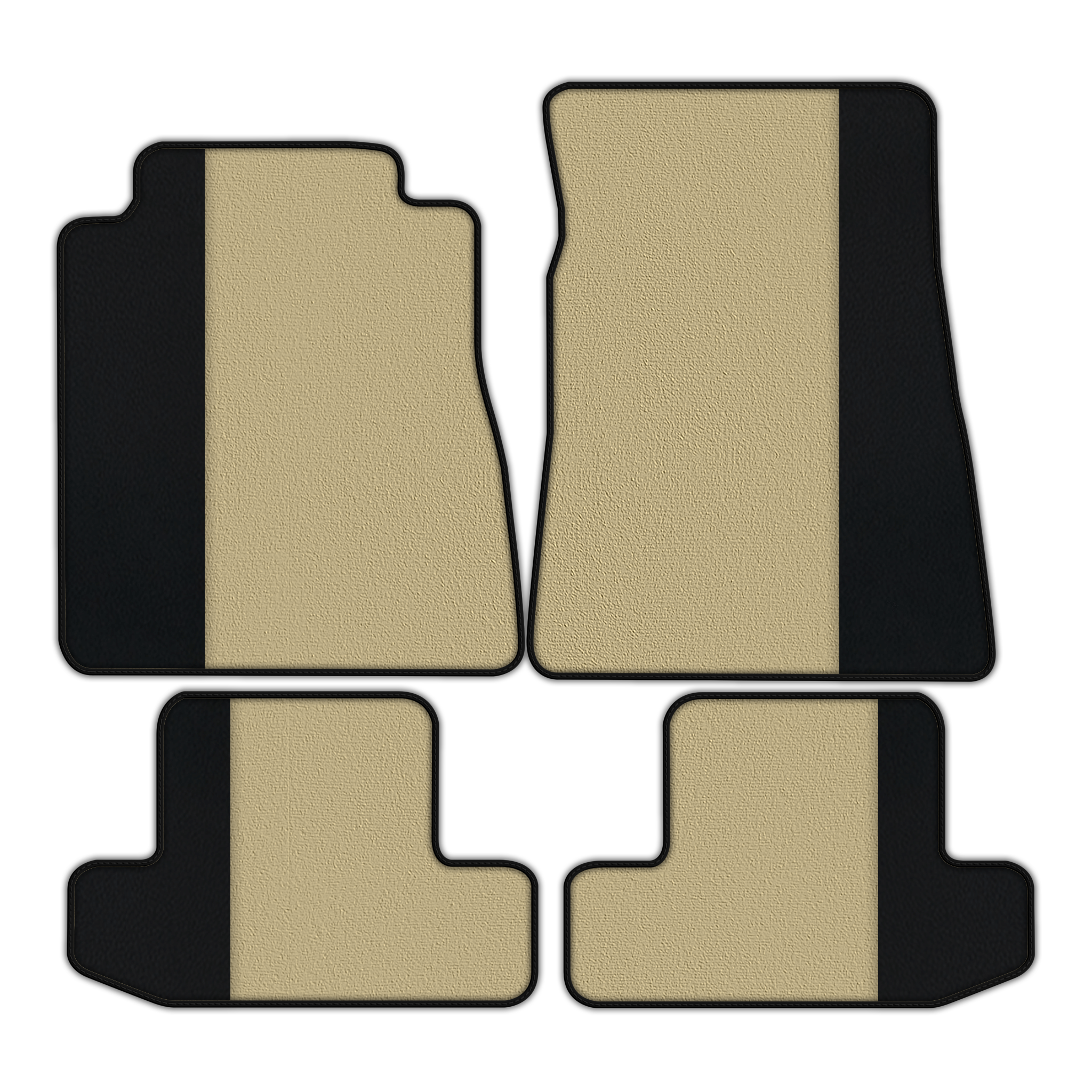 Customizable Carpet & Leather Floor Mats for Ford Mustang GT500