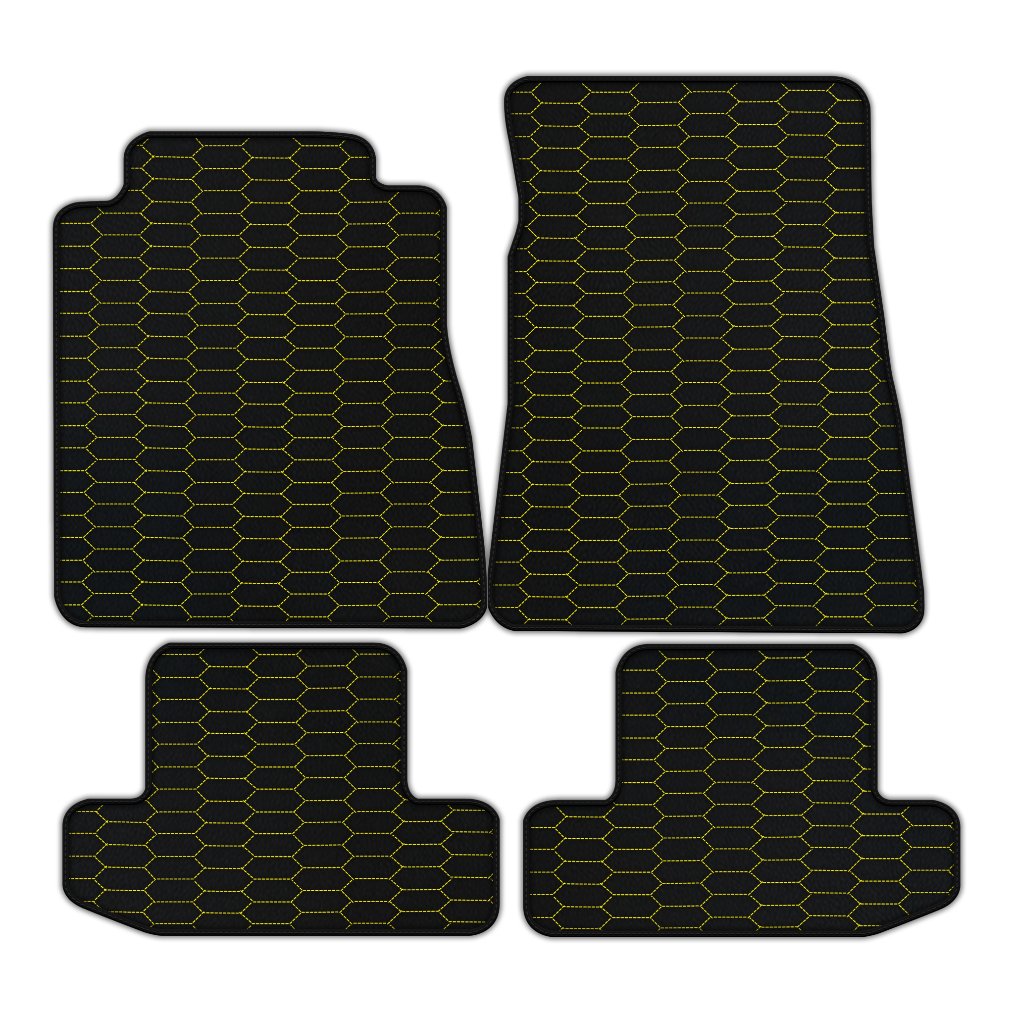 Customizable Leather Floor Mats for Ford Mustang GT500 | 2015-2021