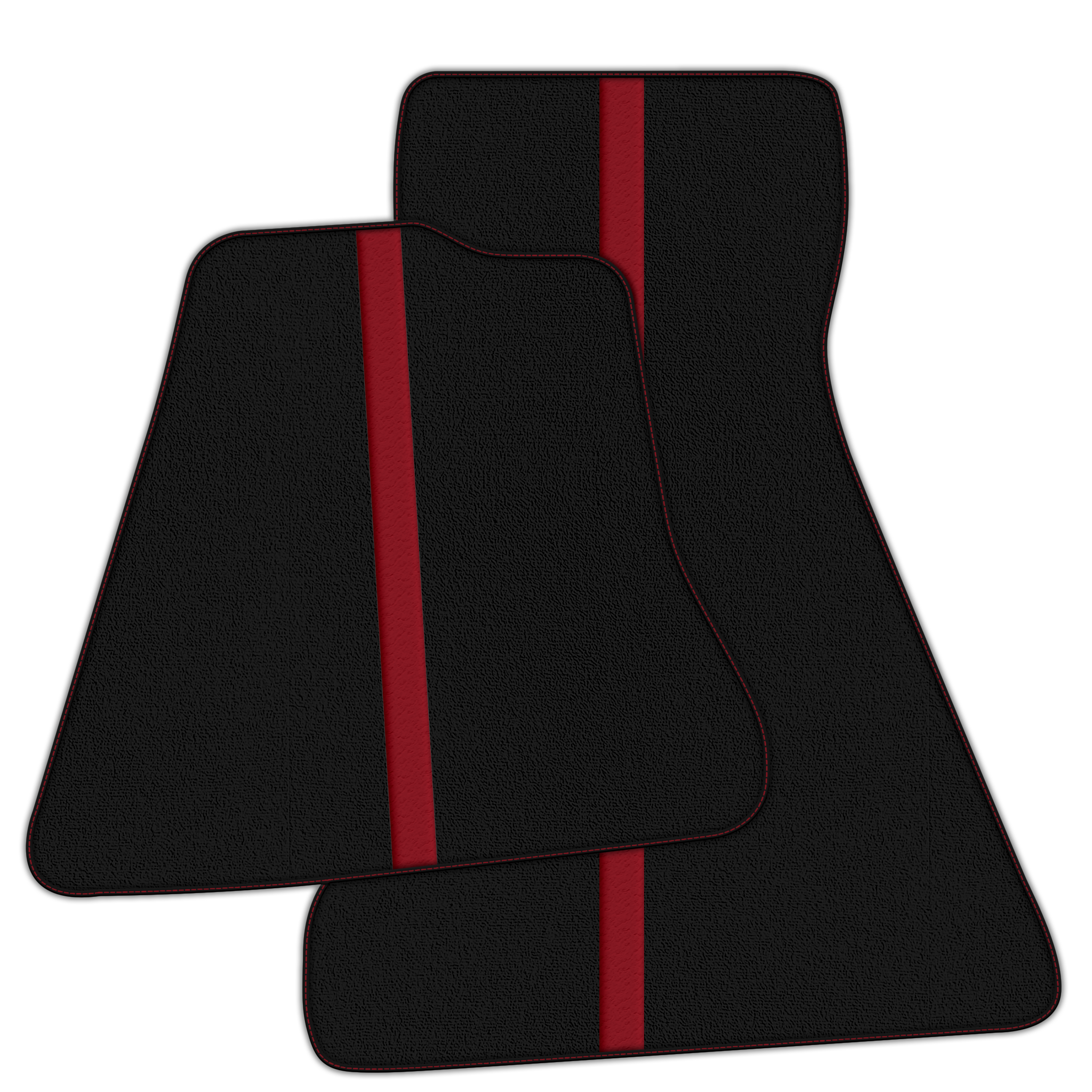 Premium Black Leather-Lined Floor Mats for McLaren 650S (2015-2018)