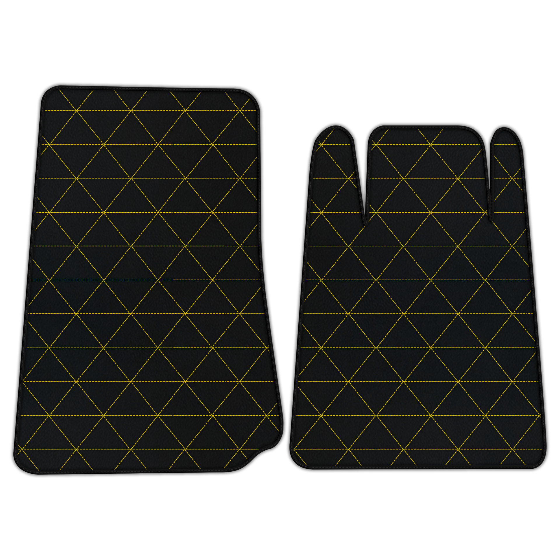 Custom Leather Floor Mats for Lamborghini Espada (1968-1978)