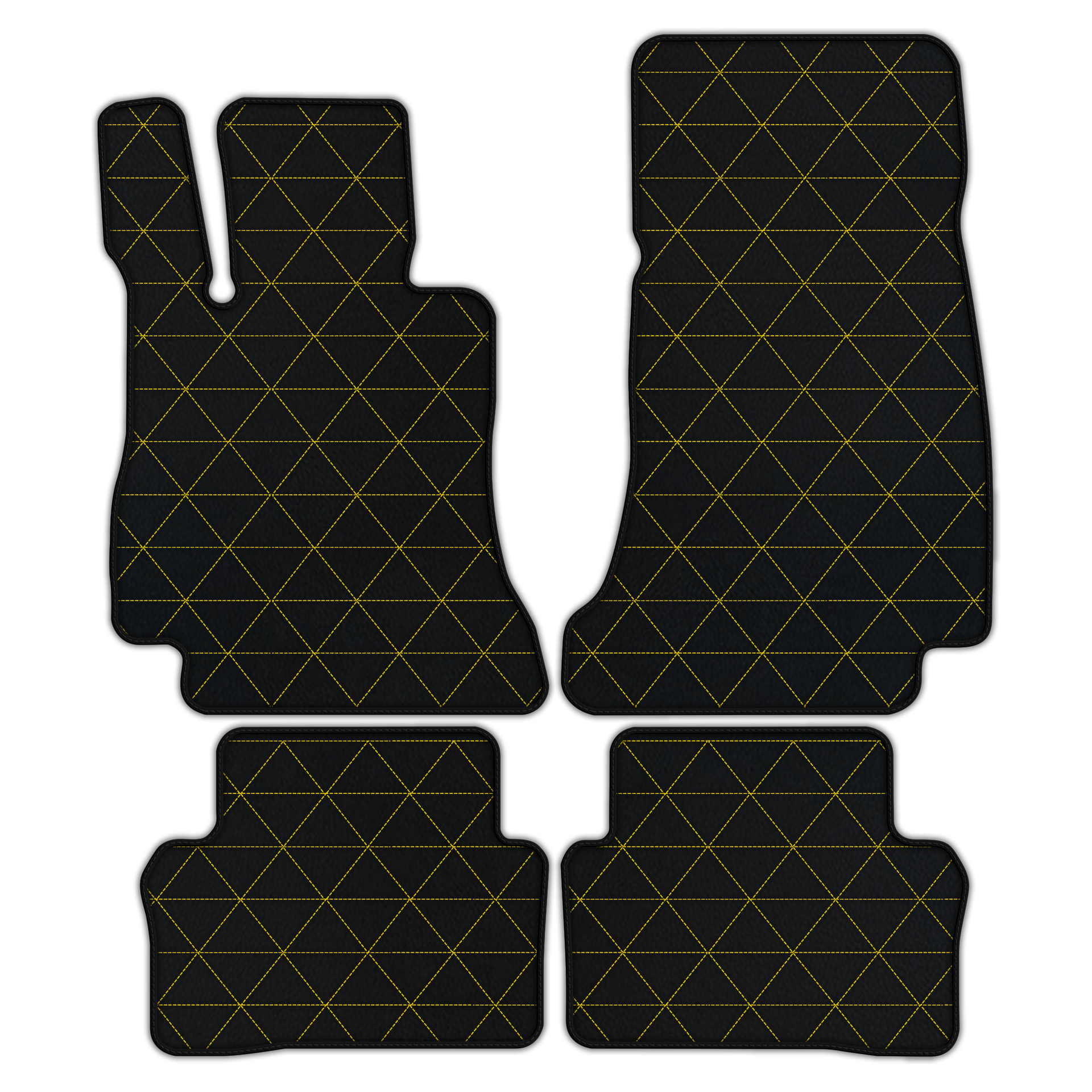 Customizable Leather Floor Mats for Mercedes-Benz AMG GT (2018-2025)