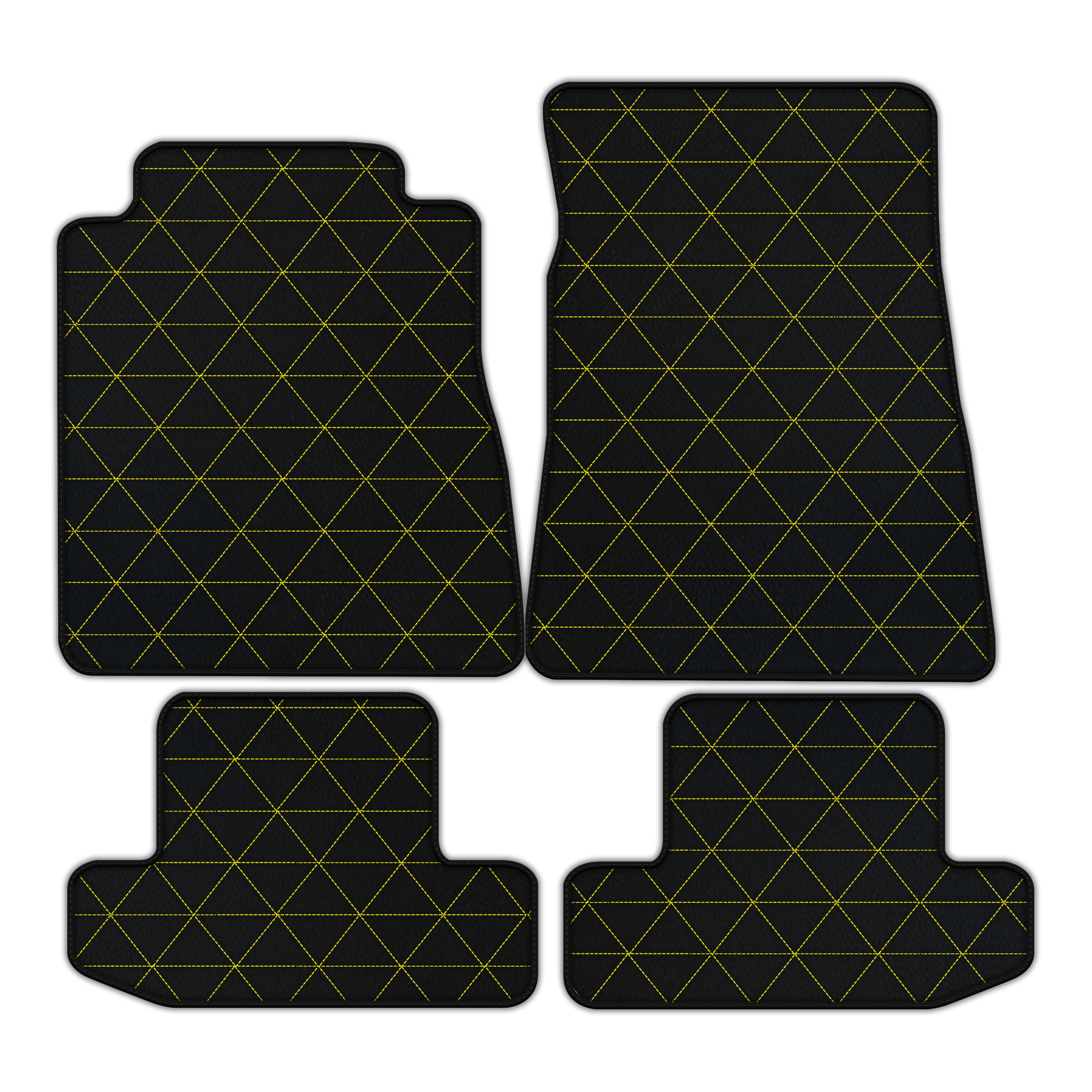 Stylish Custom Leather Floor Mats for Ford GT350 Shelby (2015-2021)
