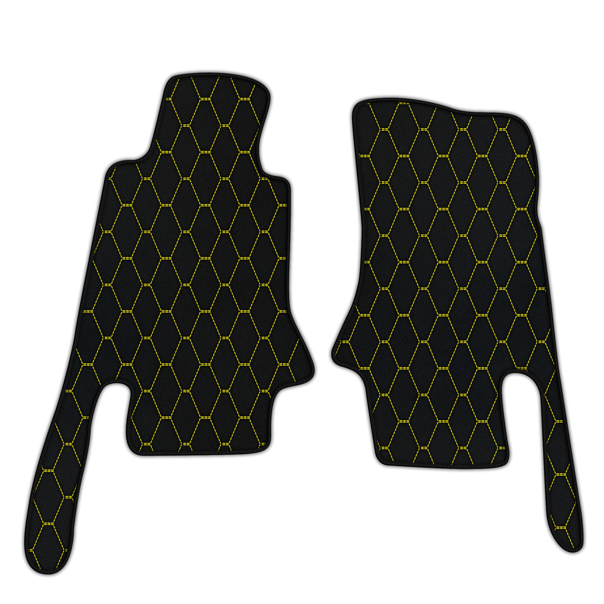 Custom Leather Floor Mats for Chevrolet Corvette C5 (1997-2004)