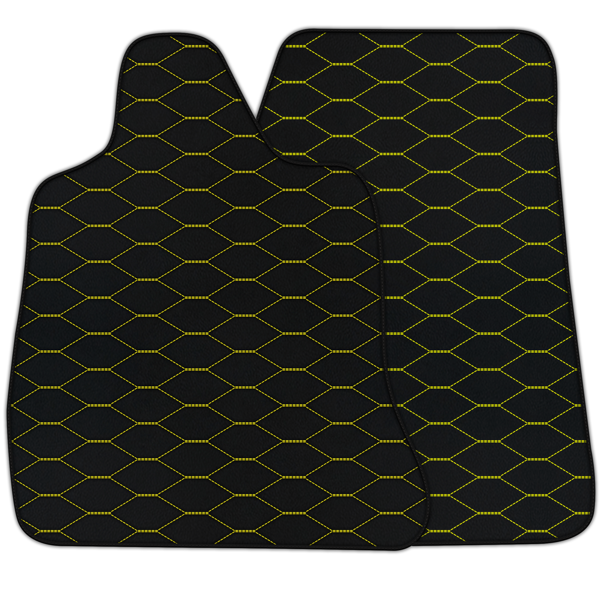 Personalized Leather Floor Mats for Chevrolet Corvette C7 (2014-2019)
