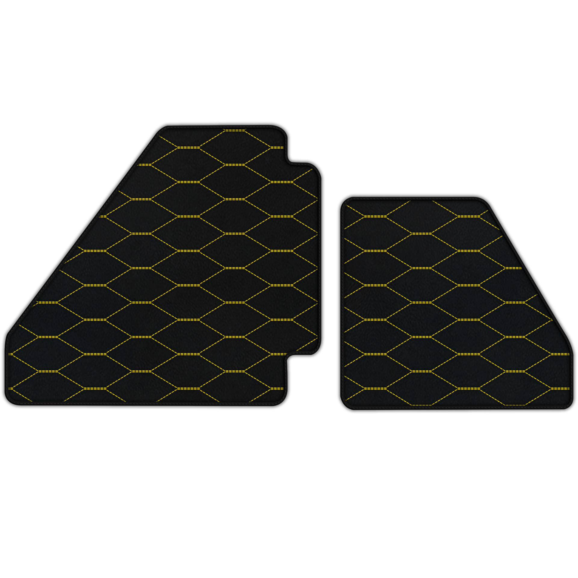 Customizable Premium Leather Floor Mats for Ferrari F40 (1987-1996)