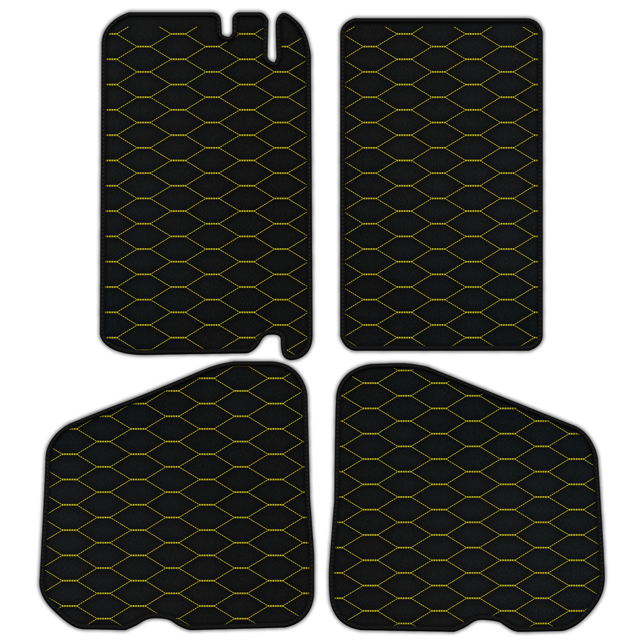 Custom Leather Floor Mats for Rolls Royce Shadow (1965-1977)