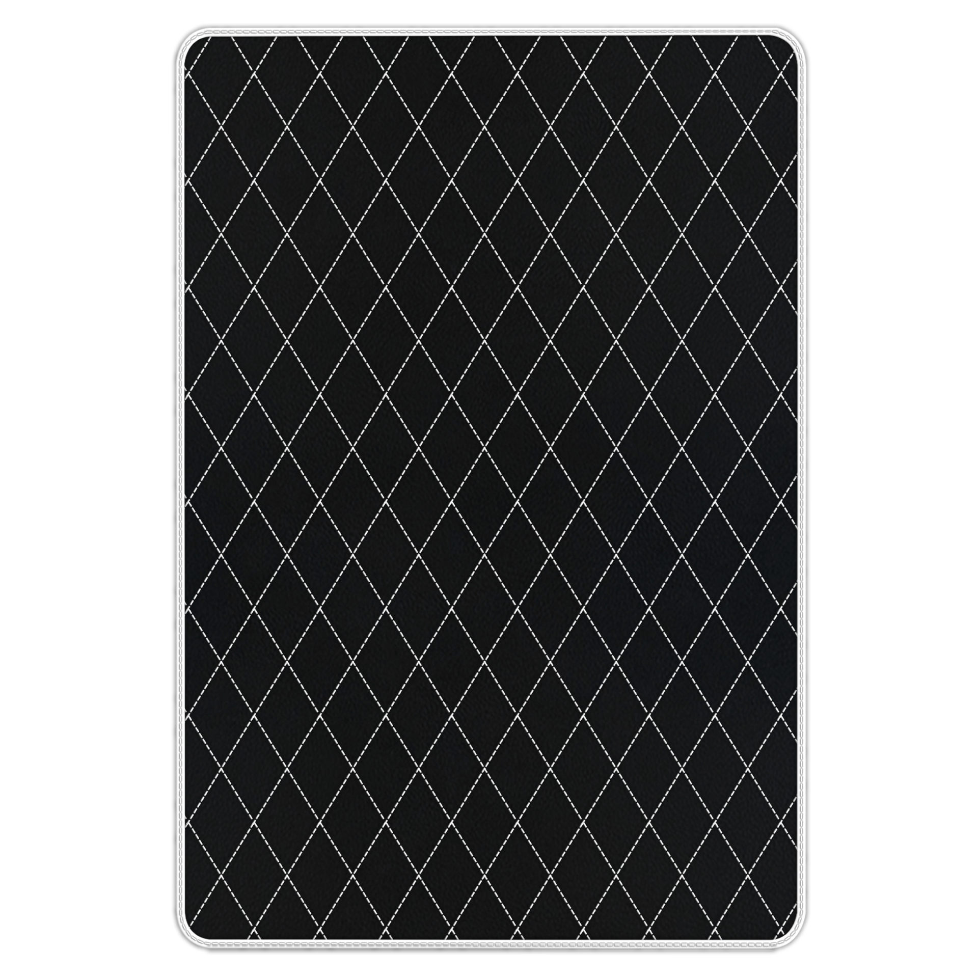 Premium Black Leather Floor Mats for Ferrari 488 Spider (2016-2022)